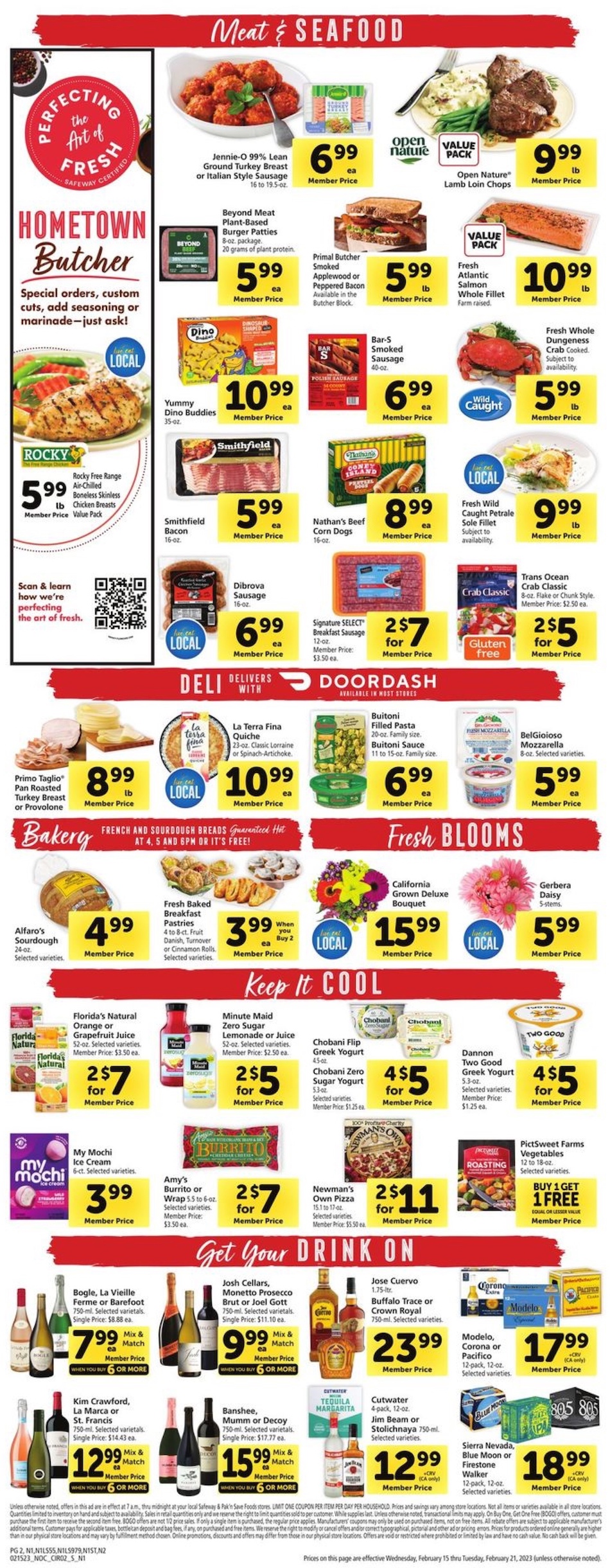 Safeway Weekly Ad 15th – 21st February 2023 Page 2
