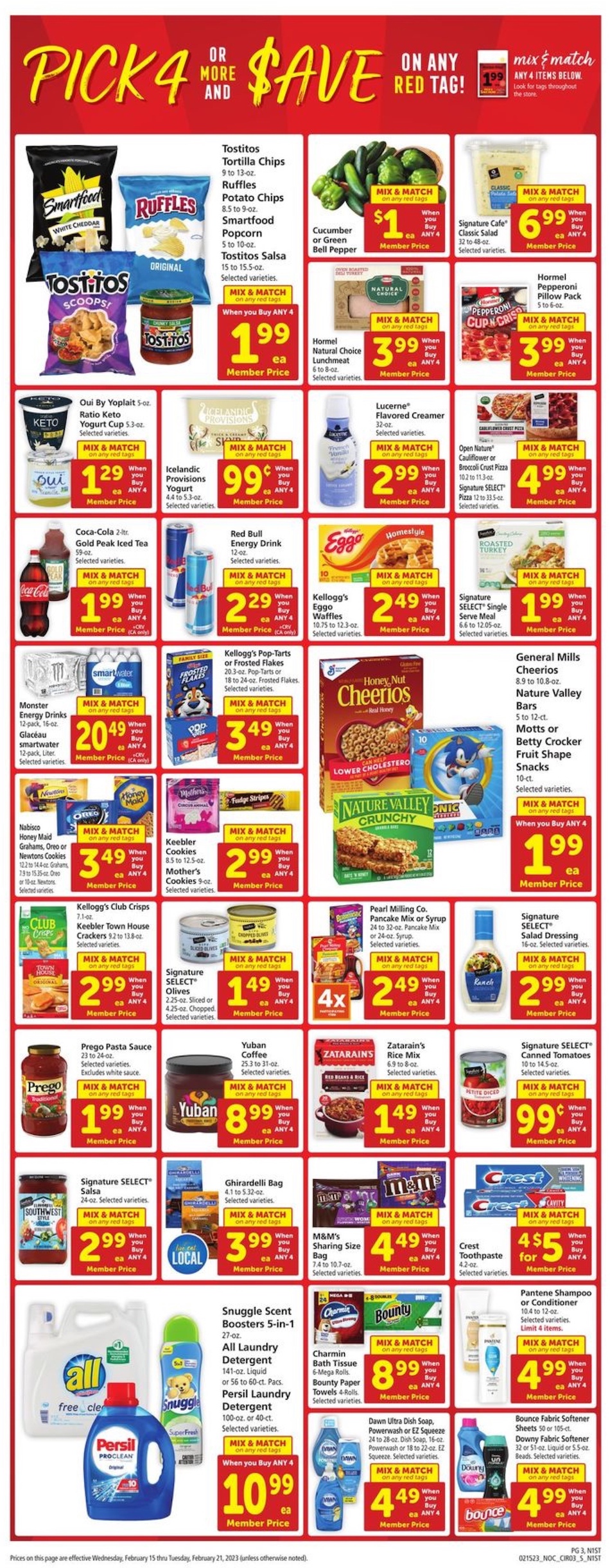Safeway Weekly Ad 15th – 21st February 2023 Page 3