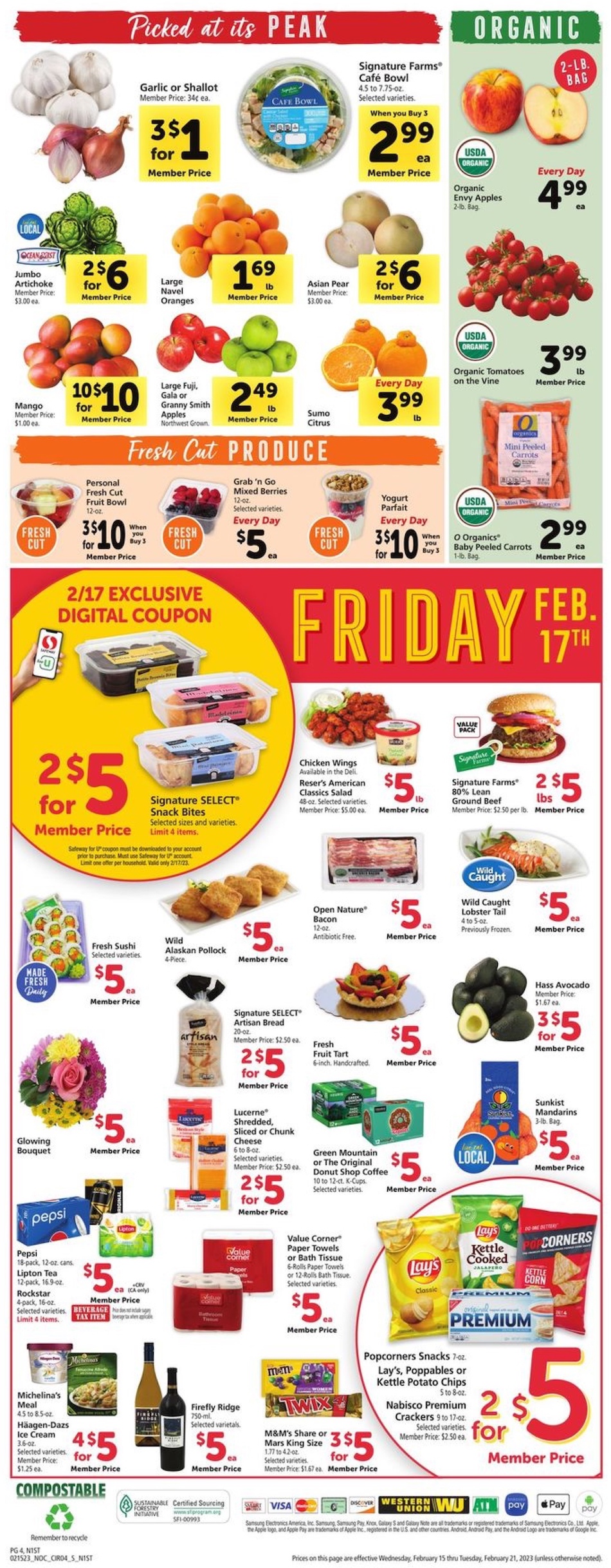 Safeway Weekly Ad 15th – 21st February 2023 Page 4