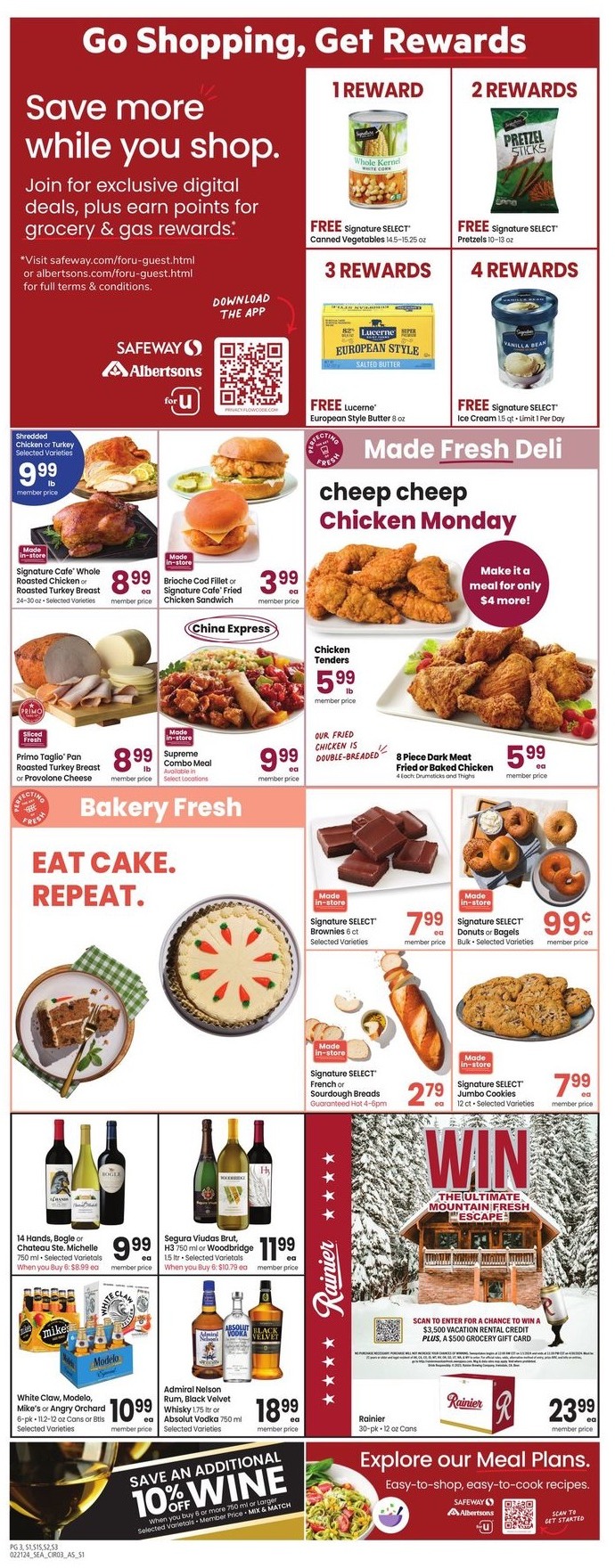Safeway Weekly Ad 21st – 27th February 2024 Page 3
