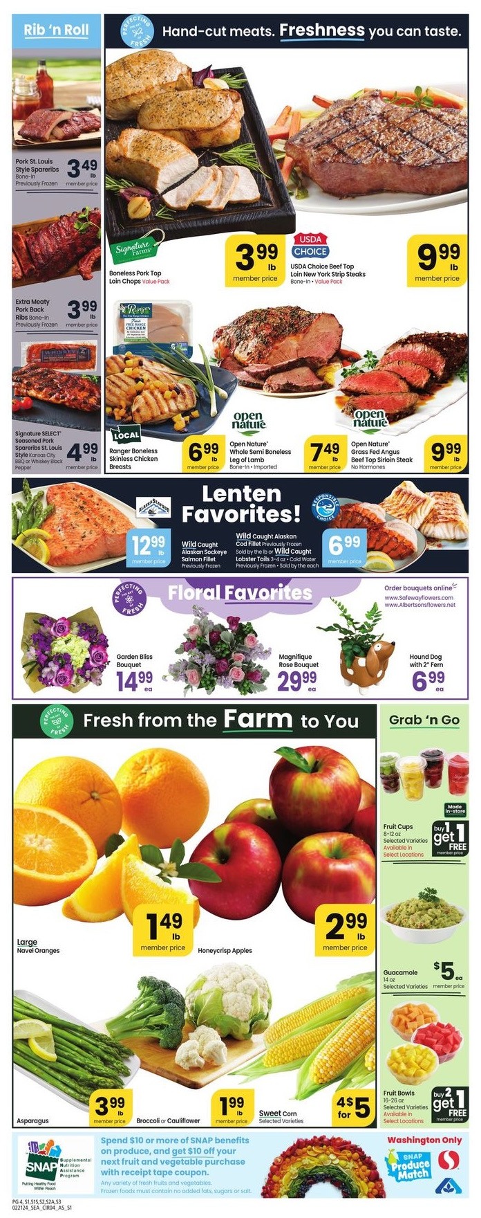 Safeway Weekly Ad 21st – 27th February 2024 Page 4