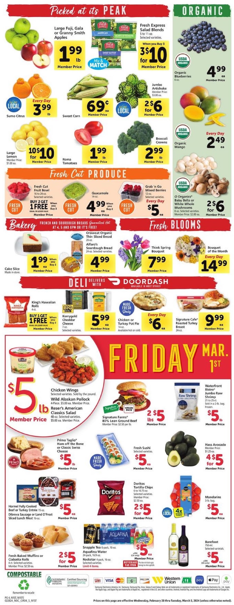 Safeway Weekly Ad 28th February – 5th March 2024 Page 4