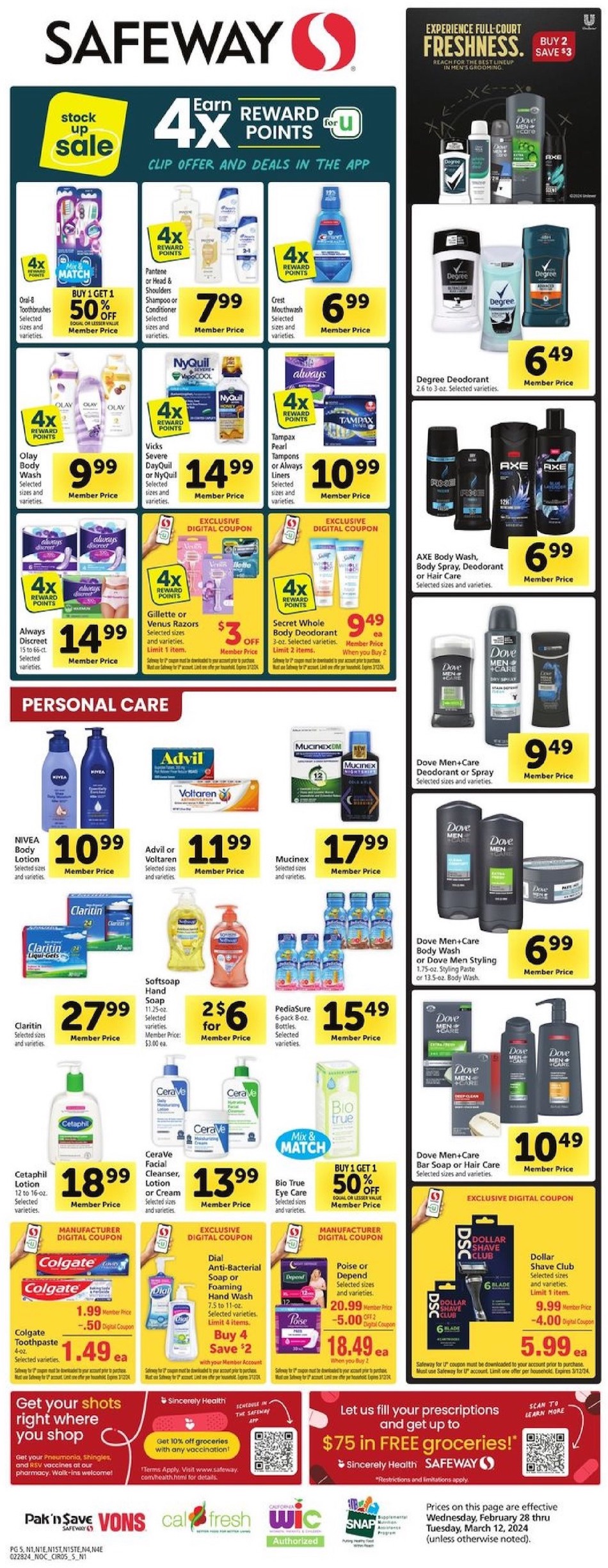 Safeway Weekly Ad 28th February – 5th March 2024 Page 5