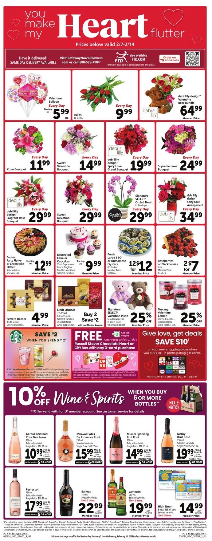 Safeway Weekly Ad 7th – 13th February 2024 Page 2