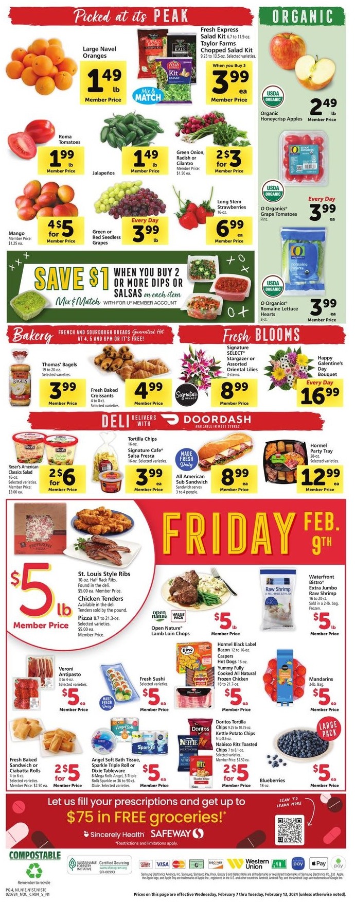 Safeway Weekly Ad 7th – 13th February 2024 Page 6