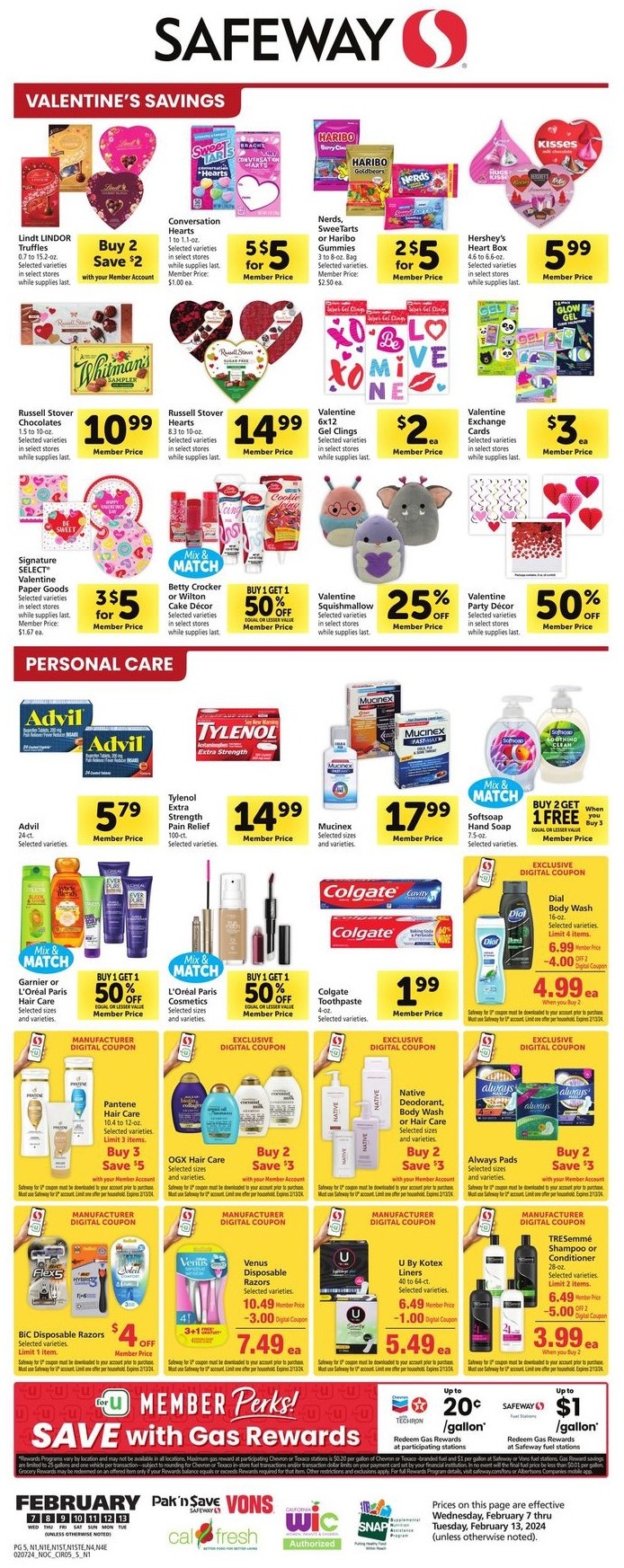 Safeway Weekly Ad 7th – 13th February 2024 Page 7