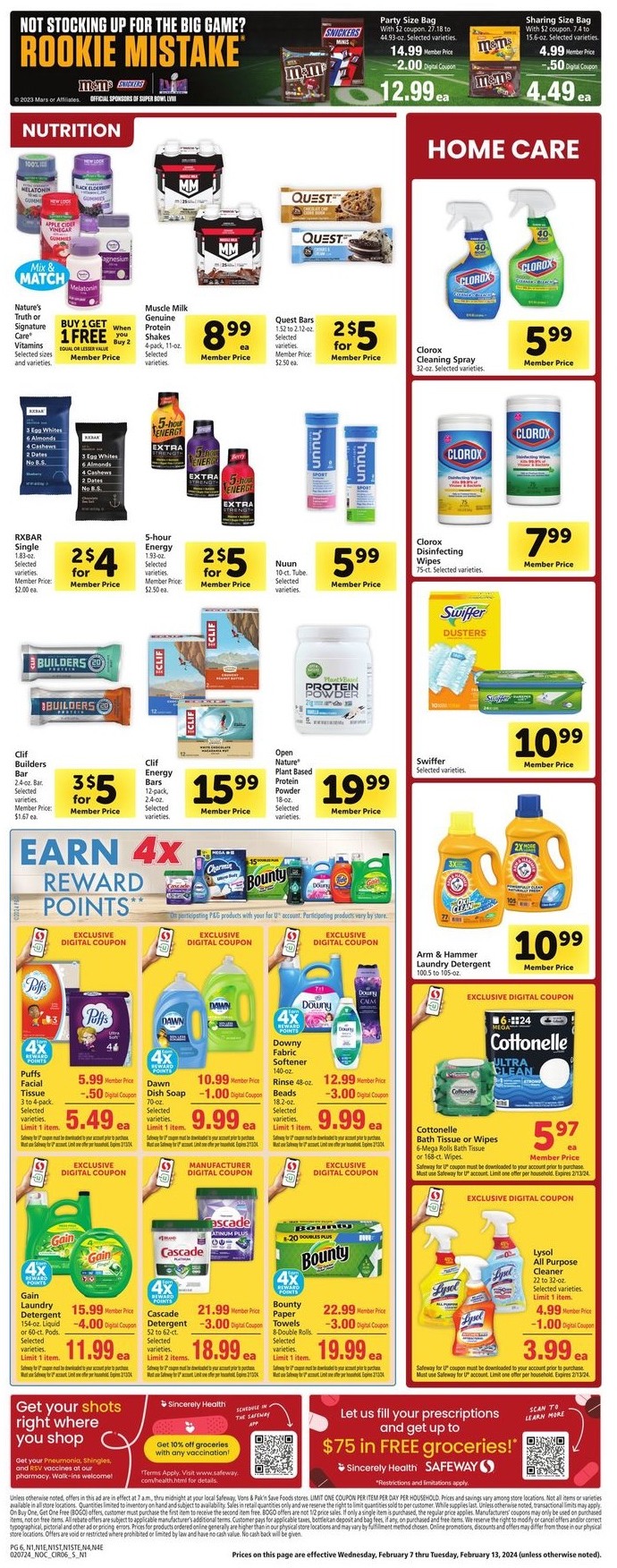 Safeway Weekly Ad 7th – 13th February 2024 Page 8