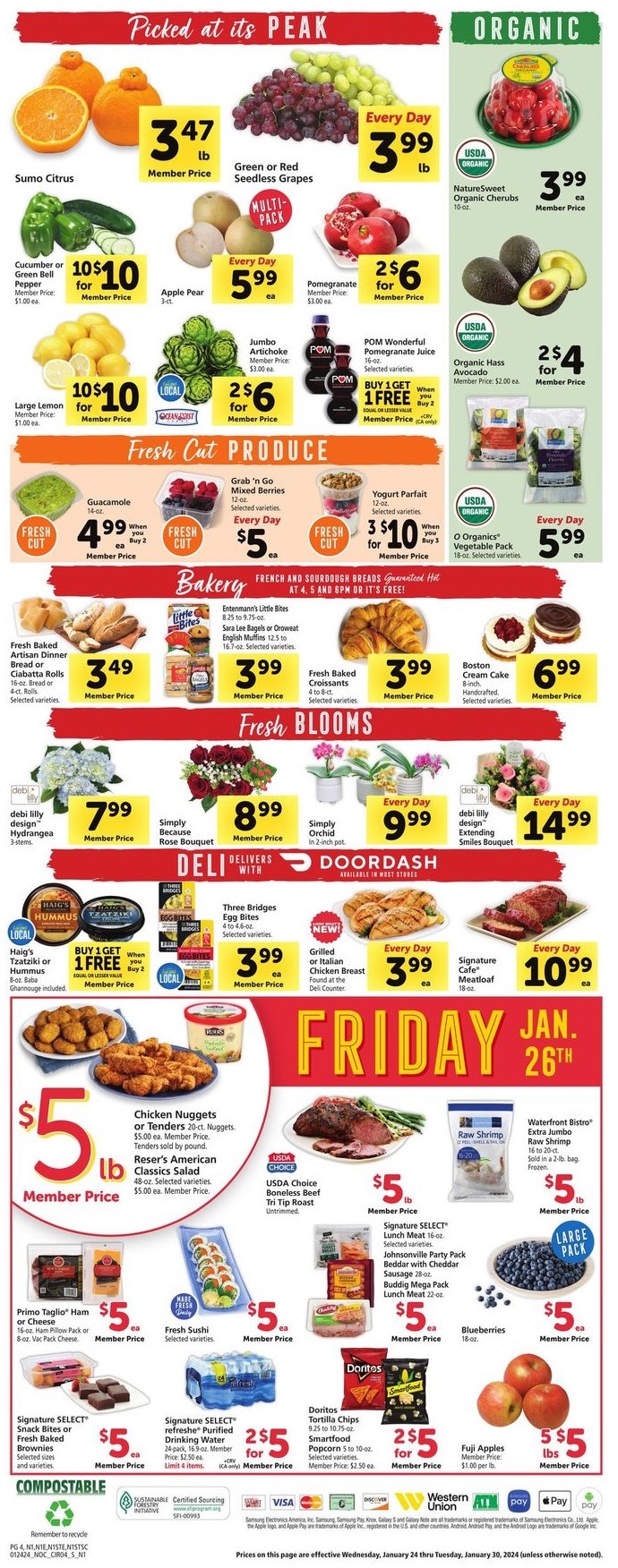 Safeway Weekly Ad 24th – 30th January 2024 Page 4