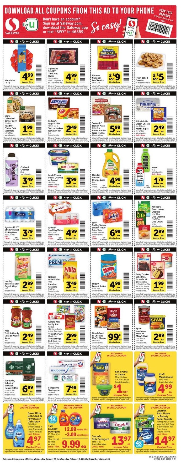 Safeway Weekly Ad 31st January – 6th February 2024 Page 3
