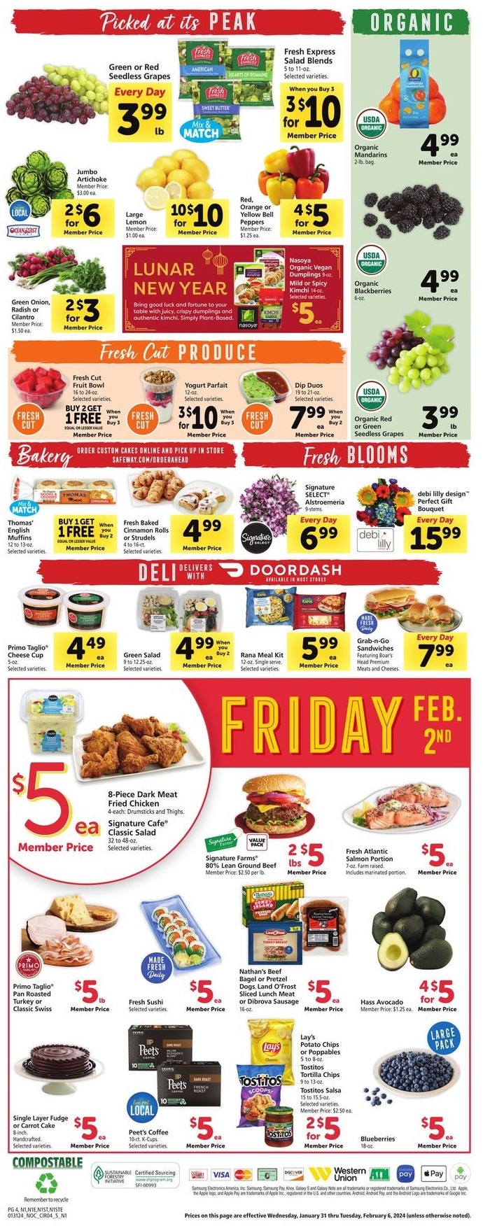 Safeway Weekly Ad 31st January – 6th February 2024 Page 4