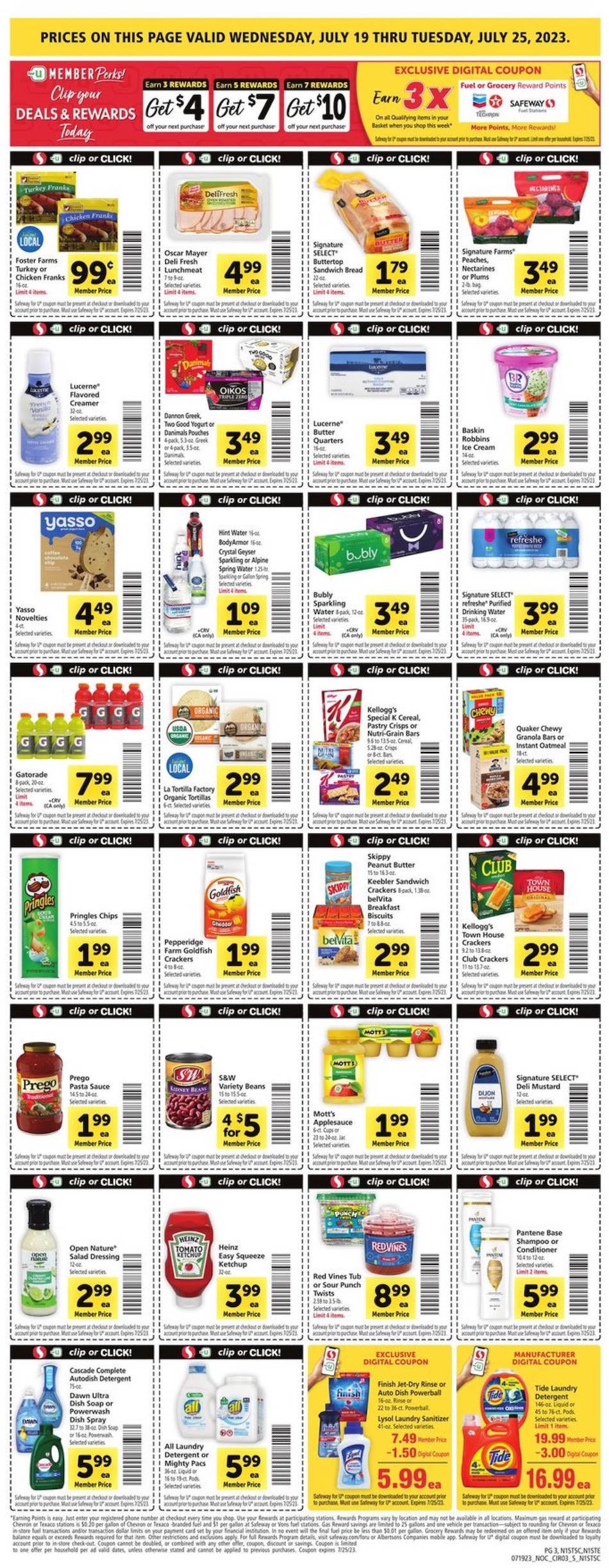 Safeway Weekly Ad 19th – 25th July 2023 Page 3