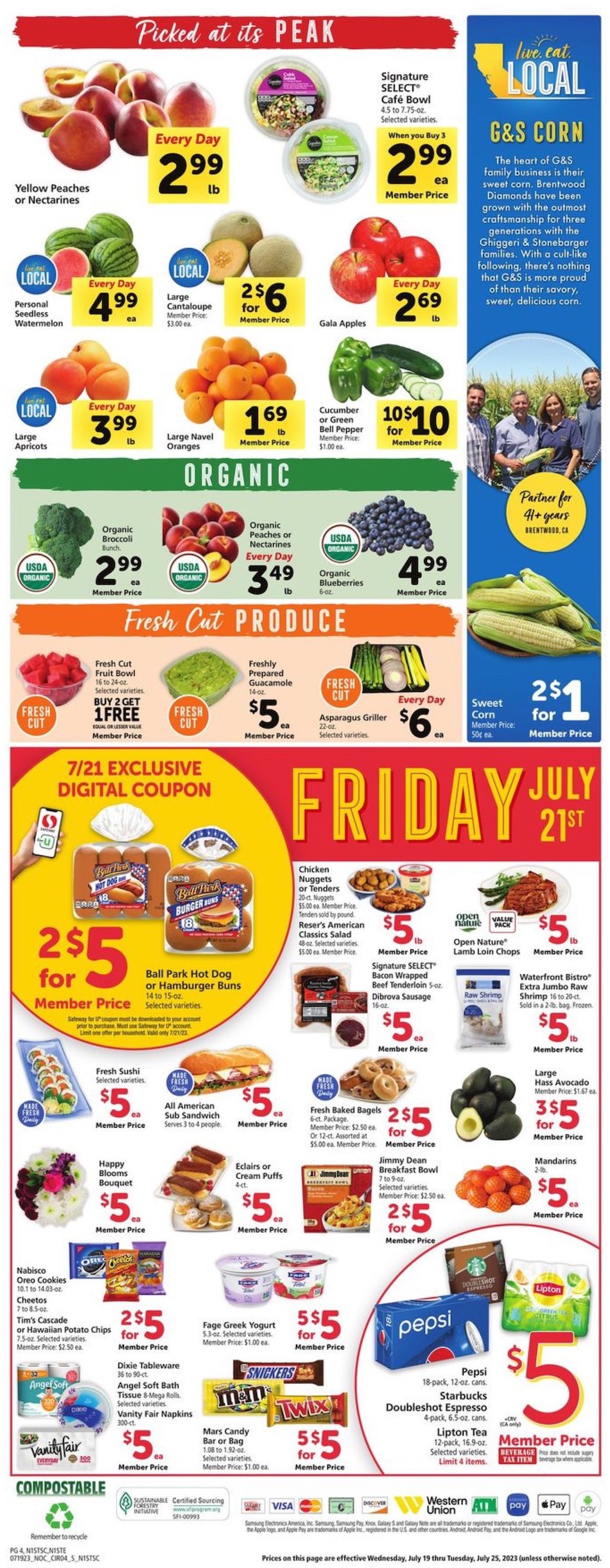 Safeway Weekly Ad 19th – 25th July 2023 Page 4
