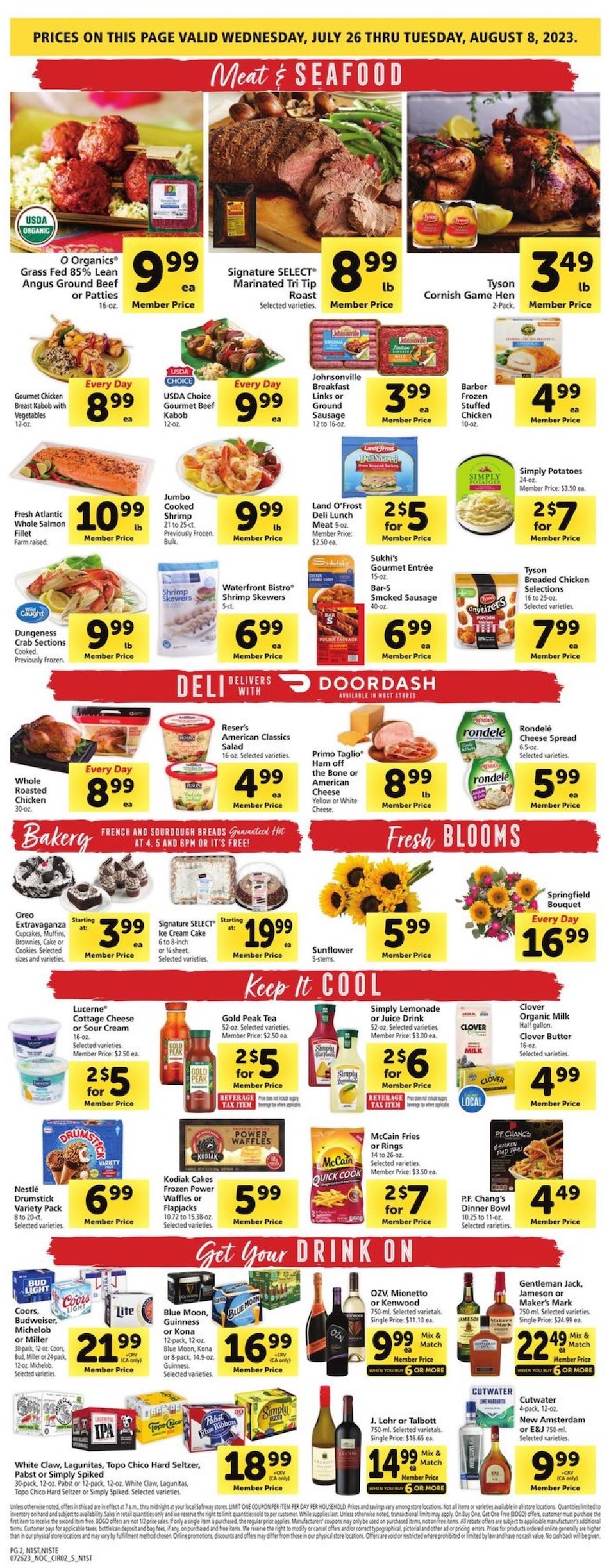 Safeway Weekly Ad 26th July – 1st August 2023 Page 2