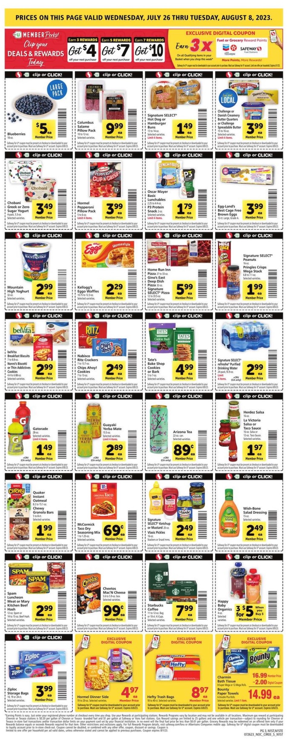Safeway Weekly Ad 26th July – 1st August 2023 Page 3