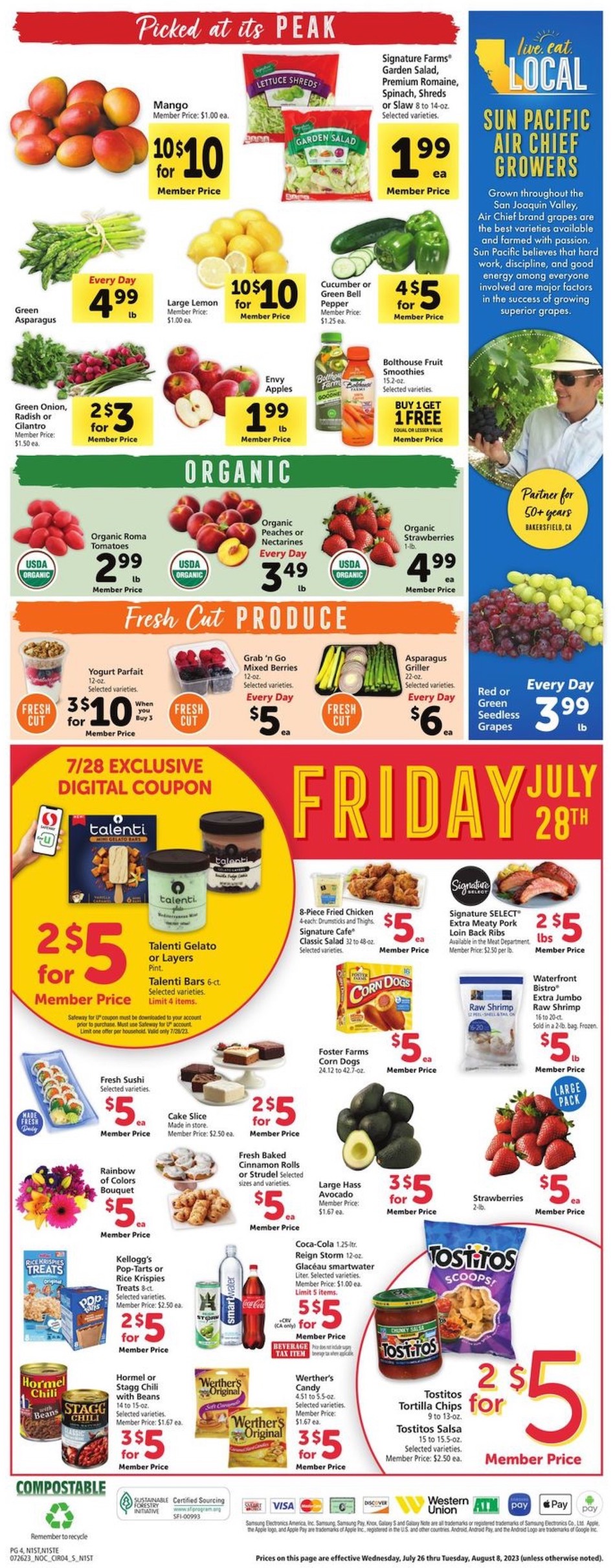 Safeway Weekly Ad 26th July – 1st August 2023 Page 4