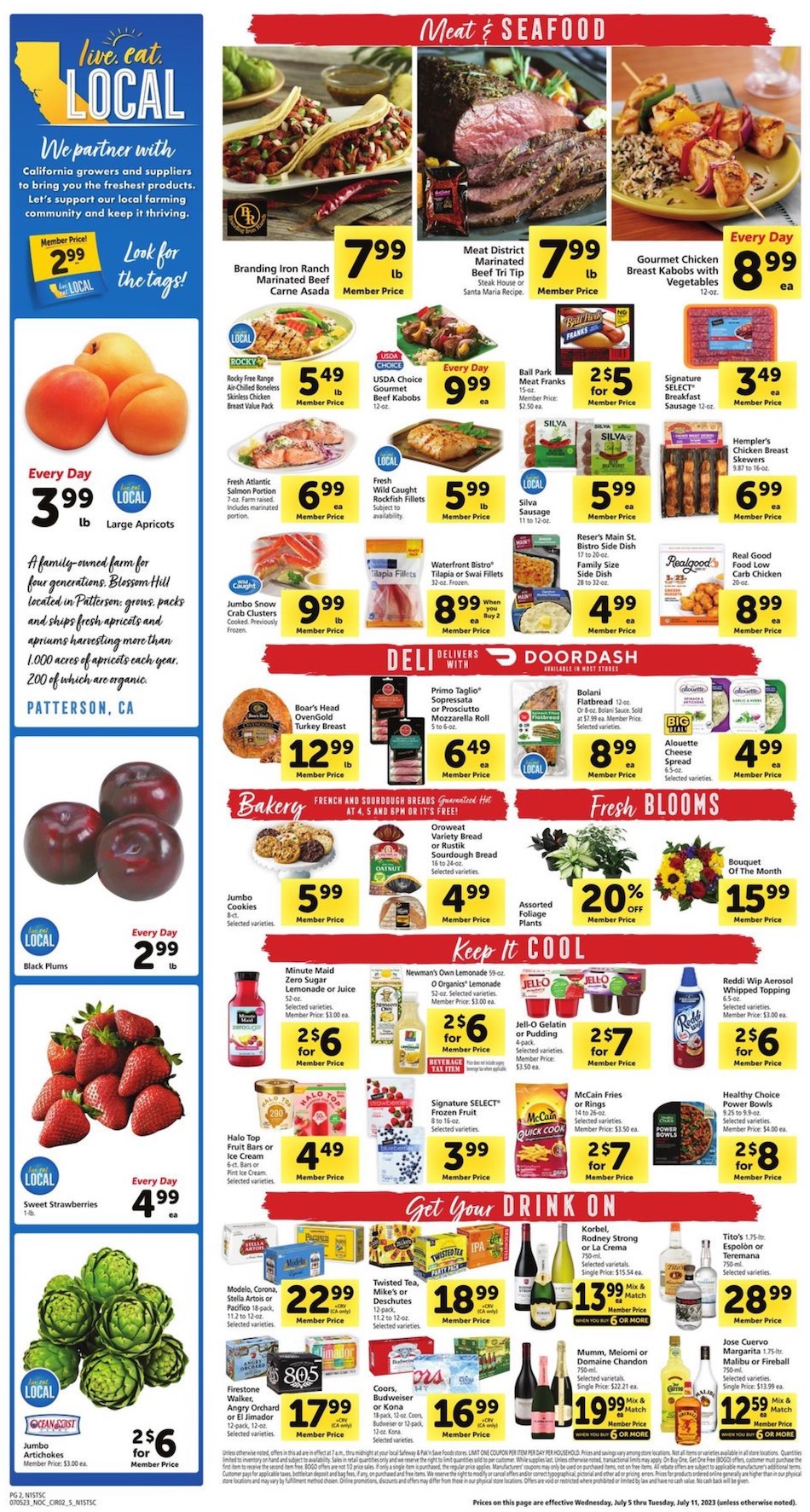 Safeway Weekly Ad 5th – 11th July 2023 Page 2