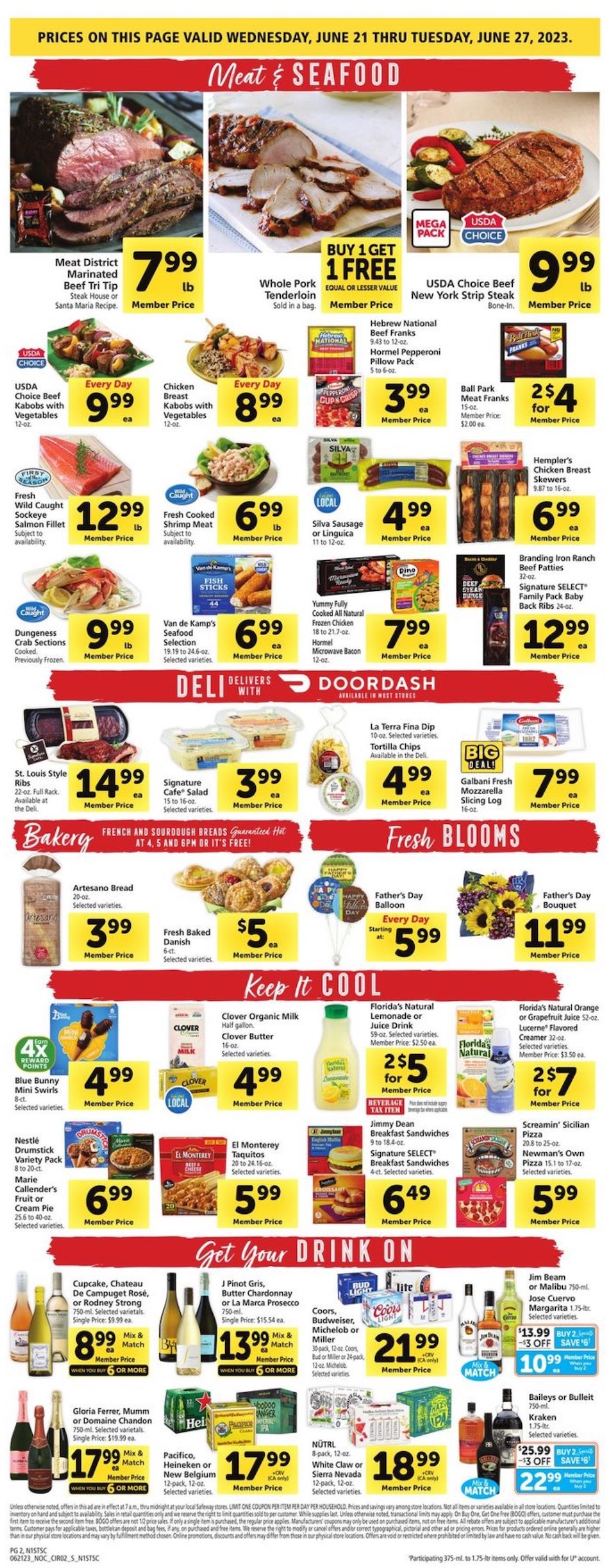 Safeway Weekly Ad 21st – 27th June 2023 Page 2