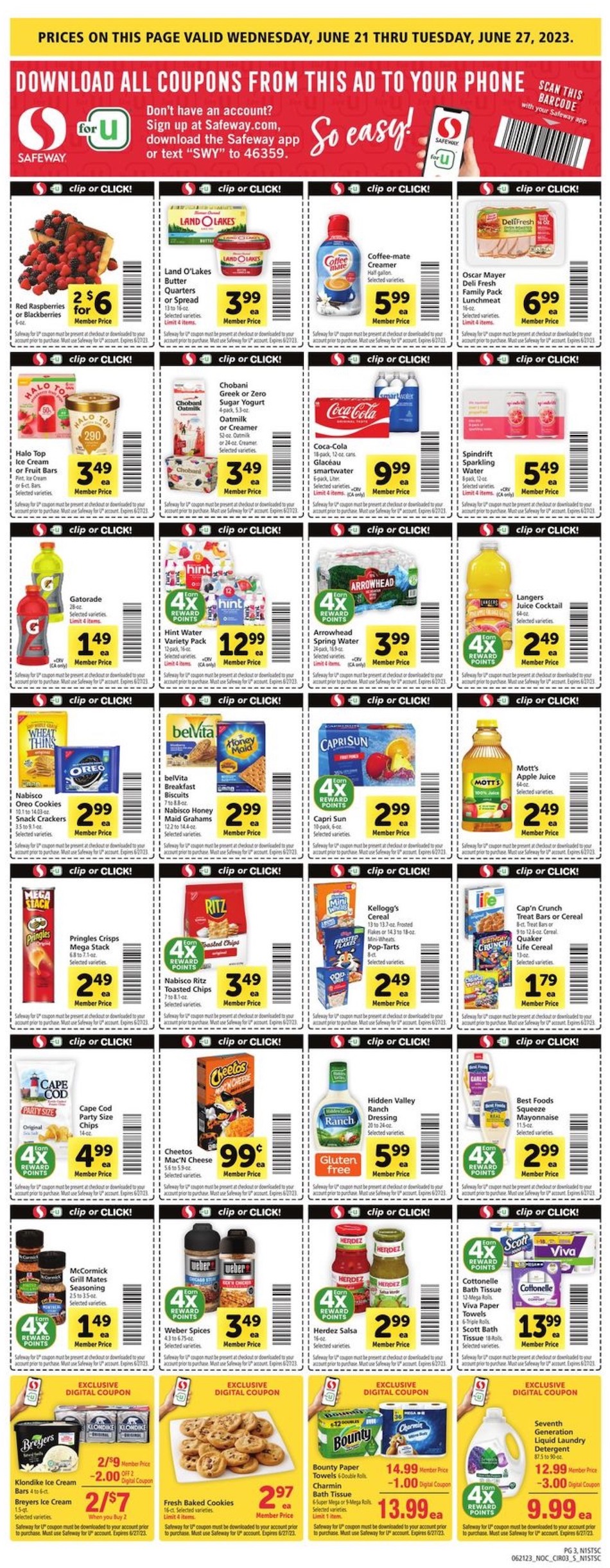 Safeway Weekly Ad 21st – 27th June 2023 Page 3