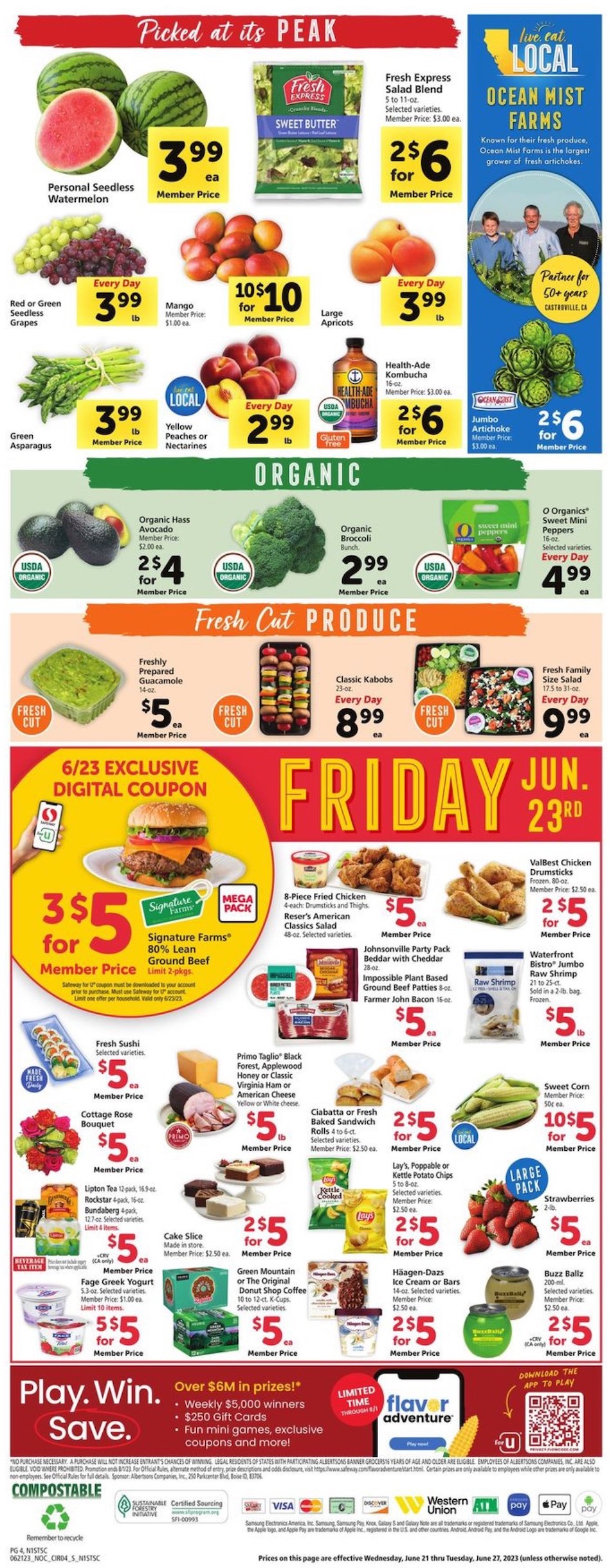 Safeway Weekly Ad 21st – 27th June 2023 Page 4