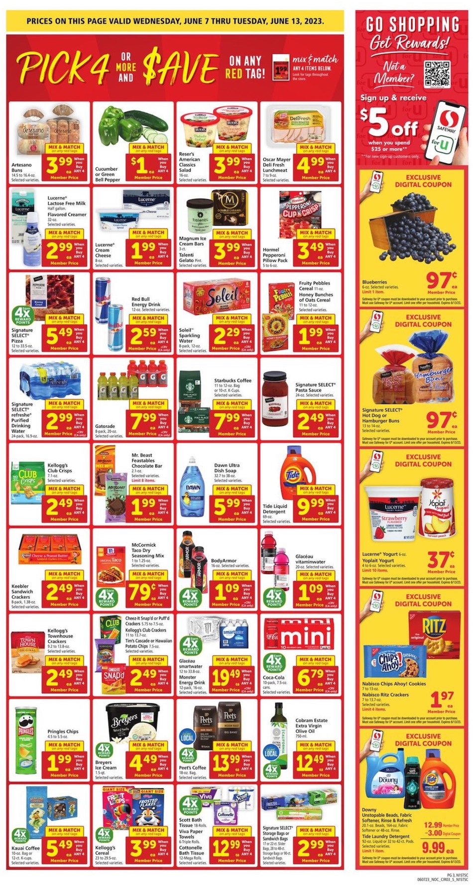 Safeway Weekly Ad 7th – 13th June 2023 Page 3