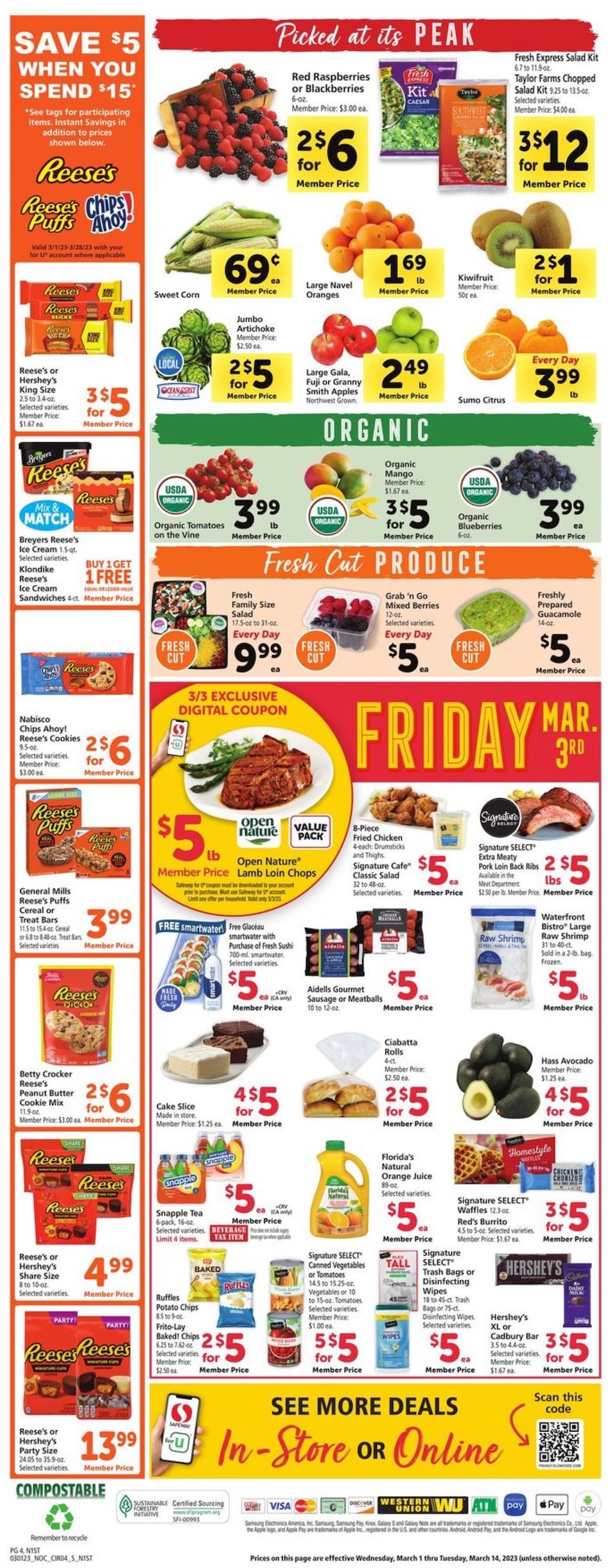 Safeway Weekly Ad Sale 1st – 7th March 2023 Page 4