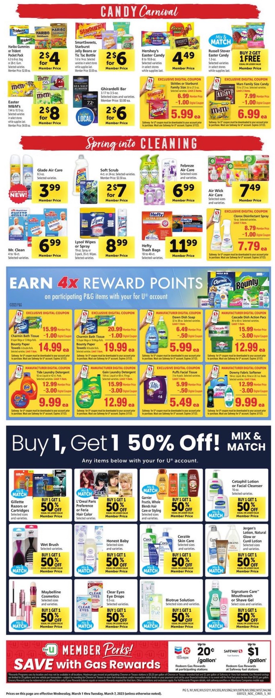 Safeway Weekly Ad Sale 1st – 7th March 2023 Page 5