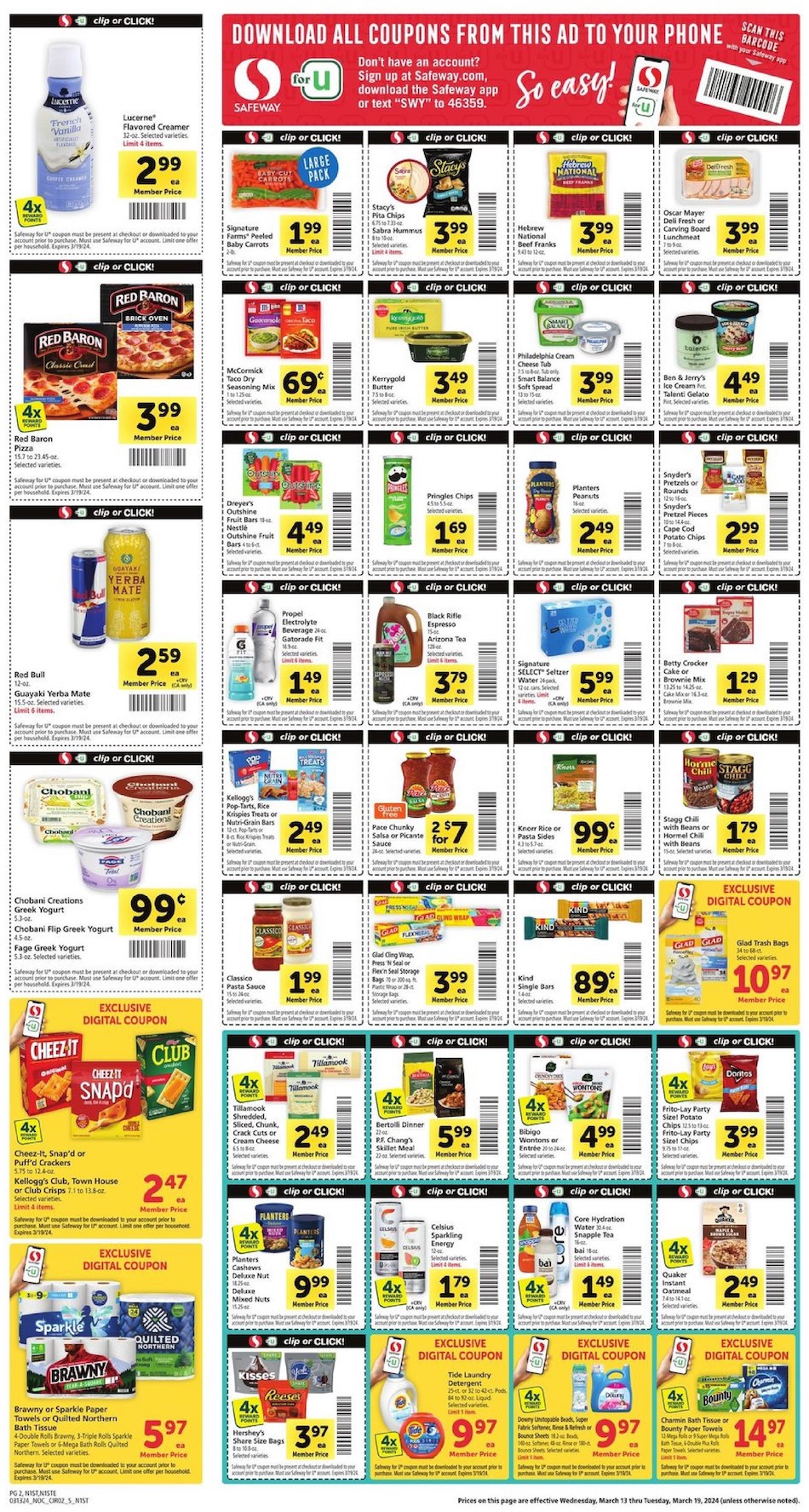 Safeway Weekly Ad 13th – 19th March 2024 Page 2