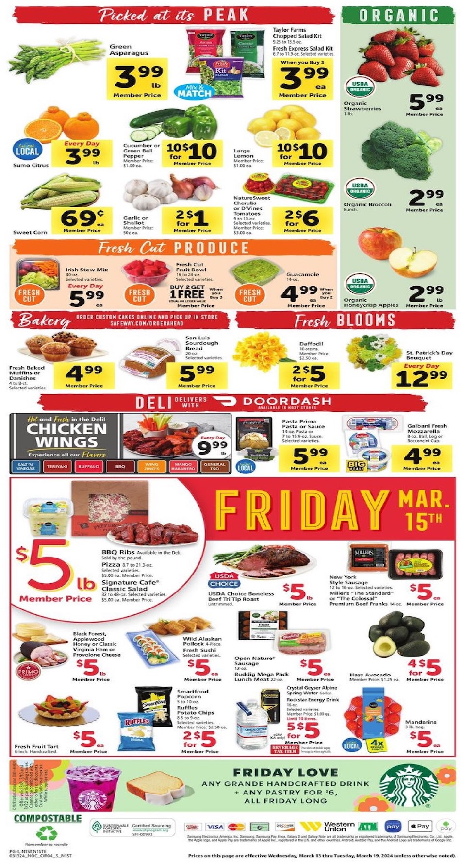 Safeway Weekly Ad 13th – 19th March 2024 Page 4