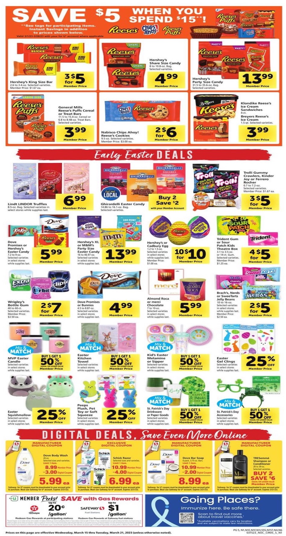 Safeway Weekly Ad Sale 15th – 21st March 2023 Page 5