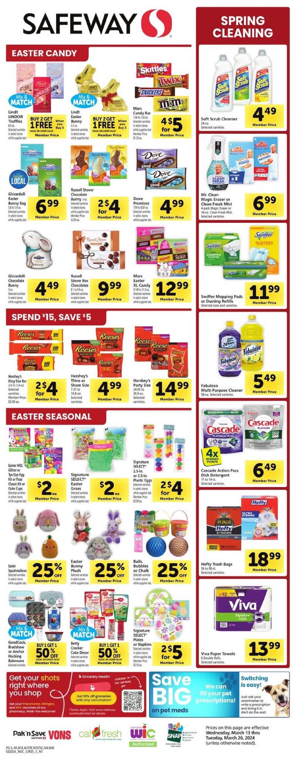 Safeway Weekly Ad 20th – 26th March 2024 Page 5