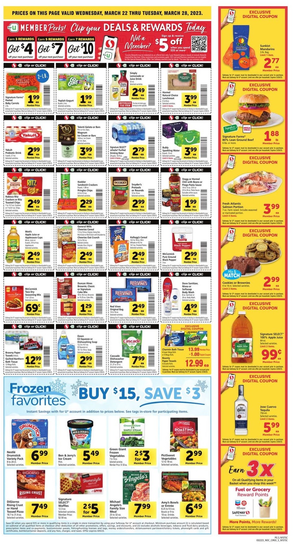 Safeway Weekly Ad Sale 22nd – 28th March 2023 Page 3