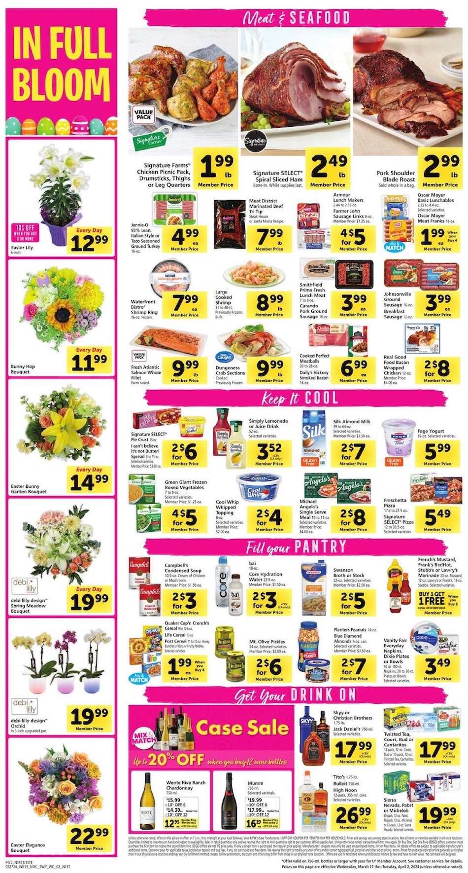 Safeway Weekly Ad 27th March – 2nd April 2024 Page 2