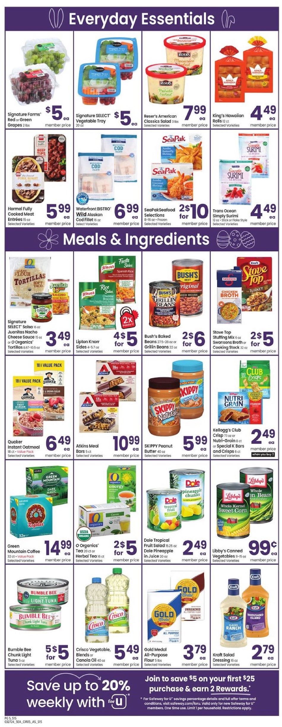 Safeway Weekly Ad 27th March – 2nd April 2024 Page 7