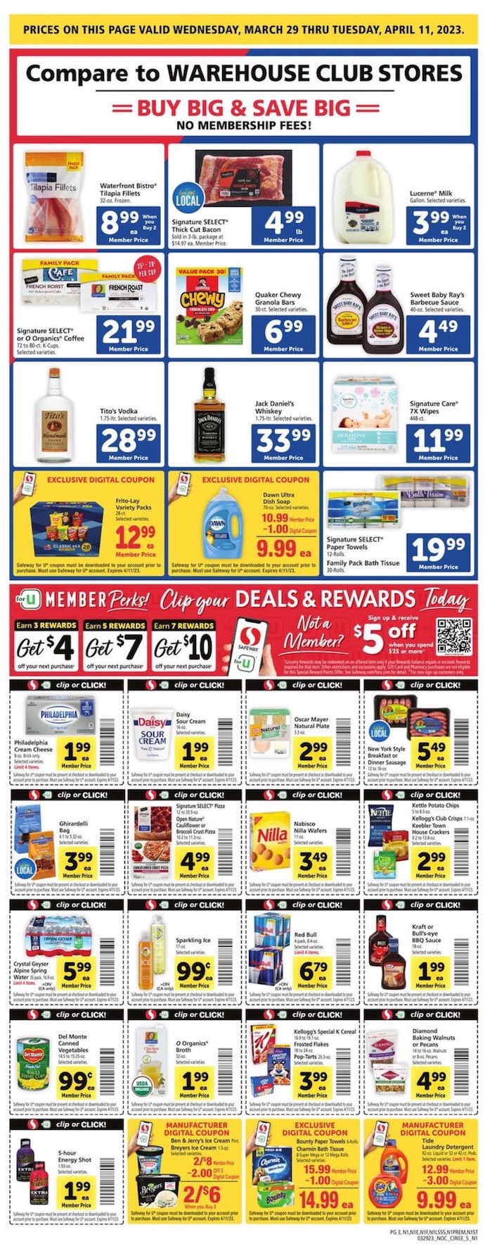 Safeway Weekly Ad Easter 29th March – 4th April 2023 Page 3