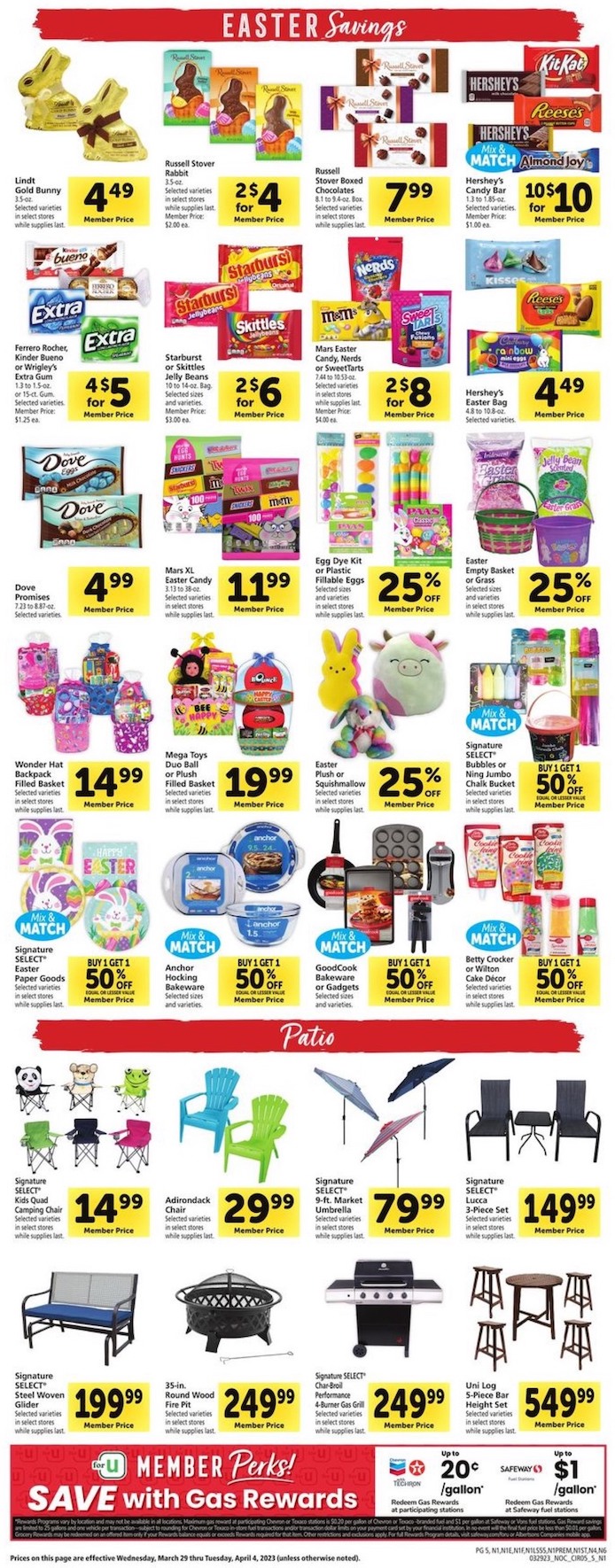 Safeway Weekly Ad Easter 29th March – 4th April 2023 Page 5