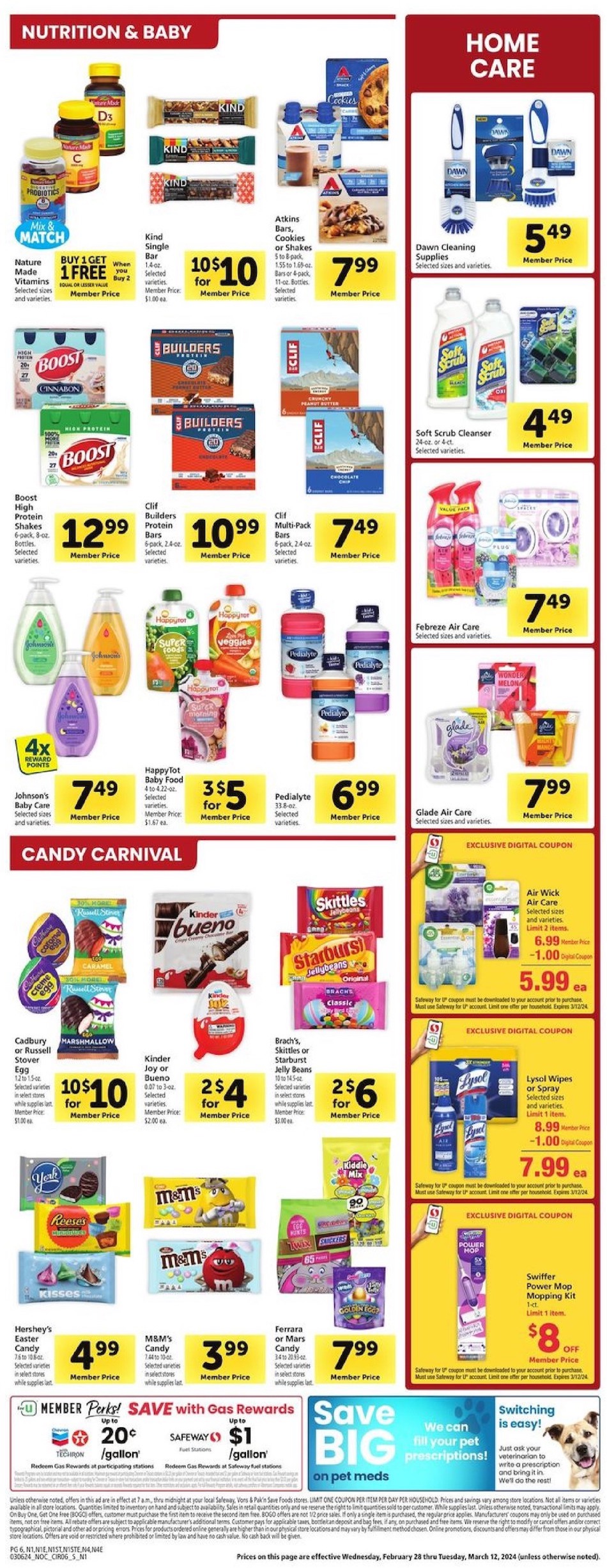 Safeway Weekly Ad 6th – 12th March 2024 Page 6
