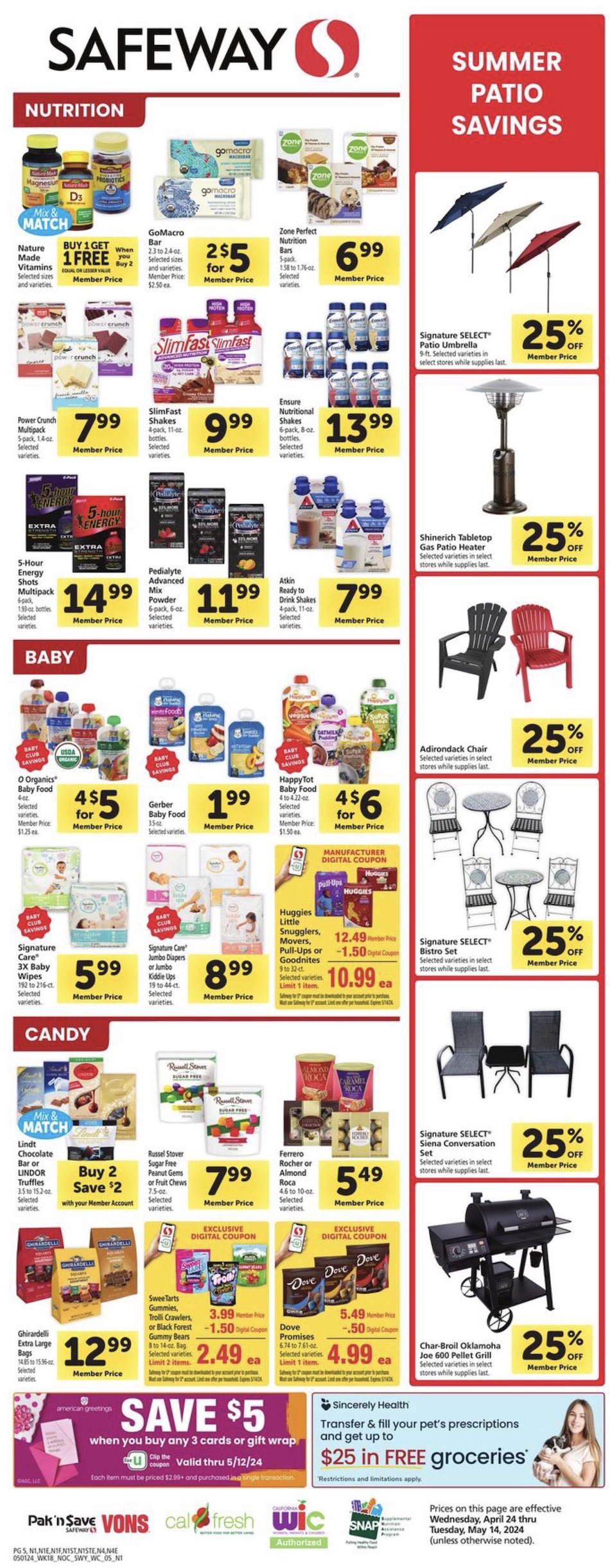 Safeway Weekly Ad 1st – 7th May 2024 Page 5