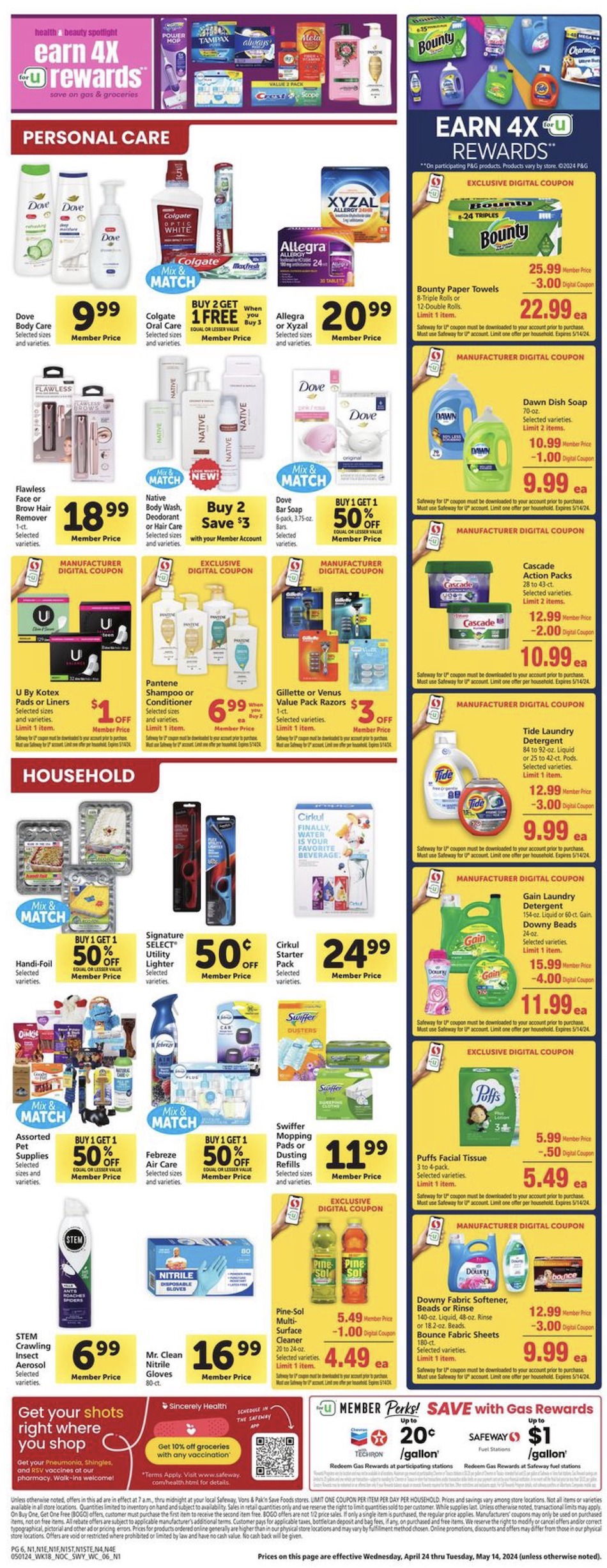 Safeway Weekly Ad 1st – 7th May 2024 Page 6