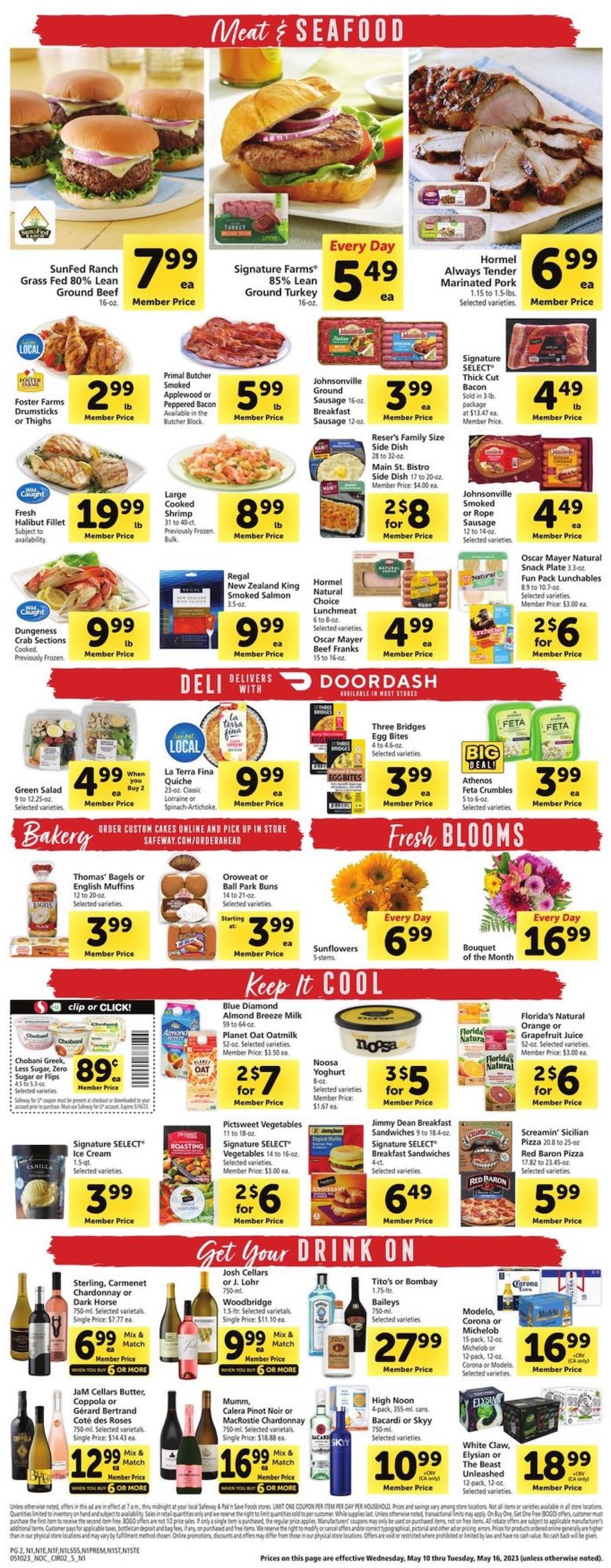Safeway Weekly Ad Sale 10th – 16th May 2023 Page 2