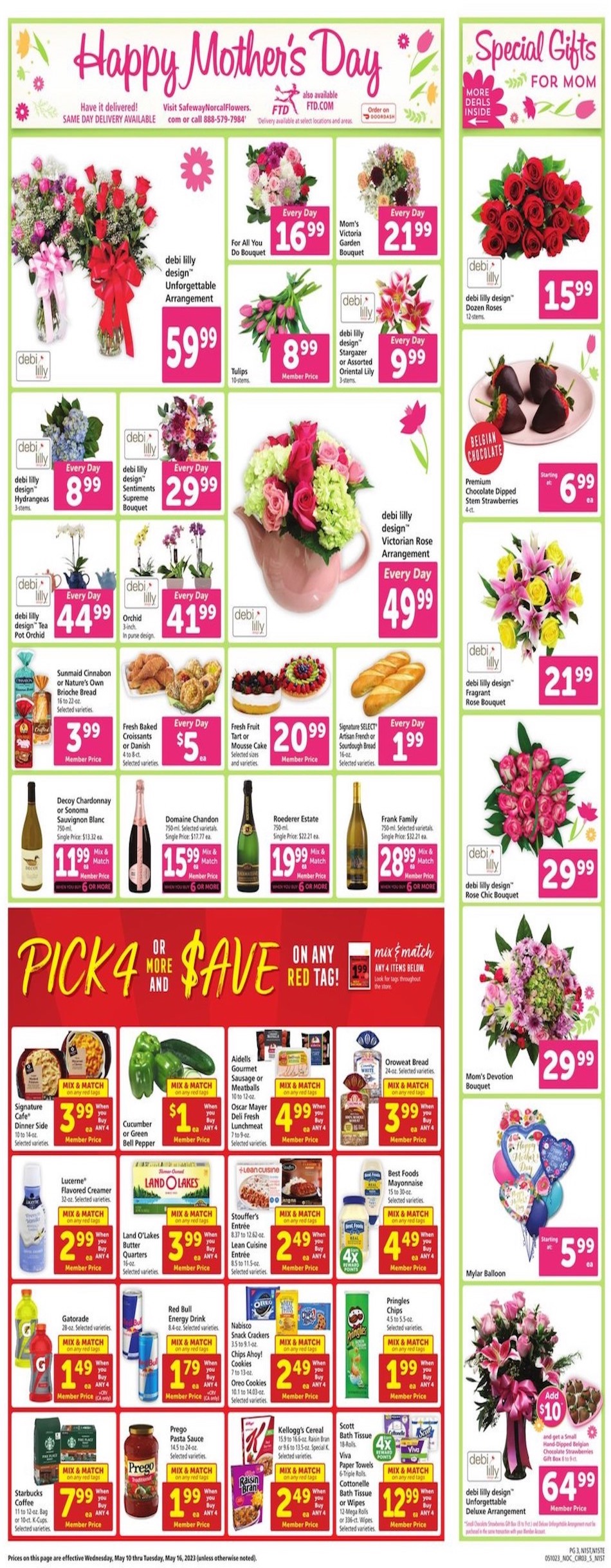 Safeway Weekly Ad Sale 10th – 16th May 2023 Page 3