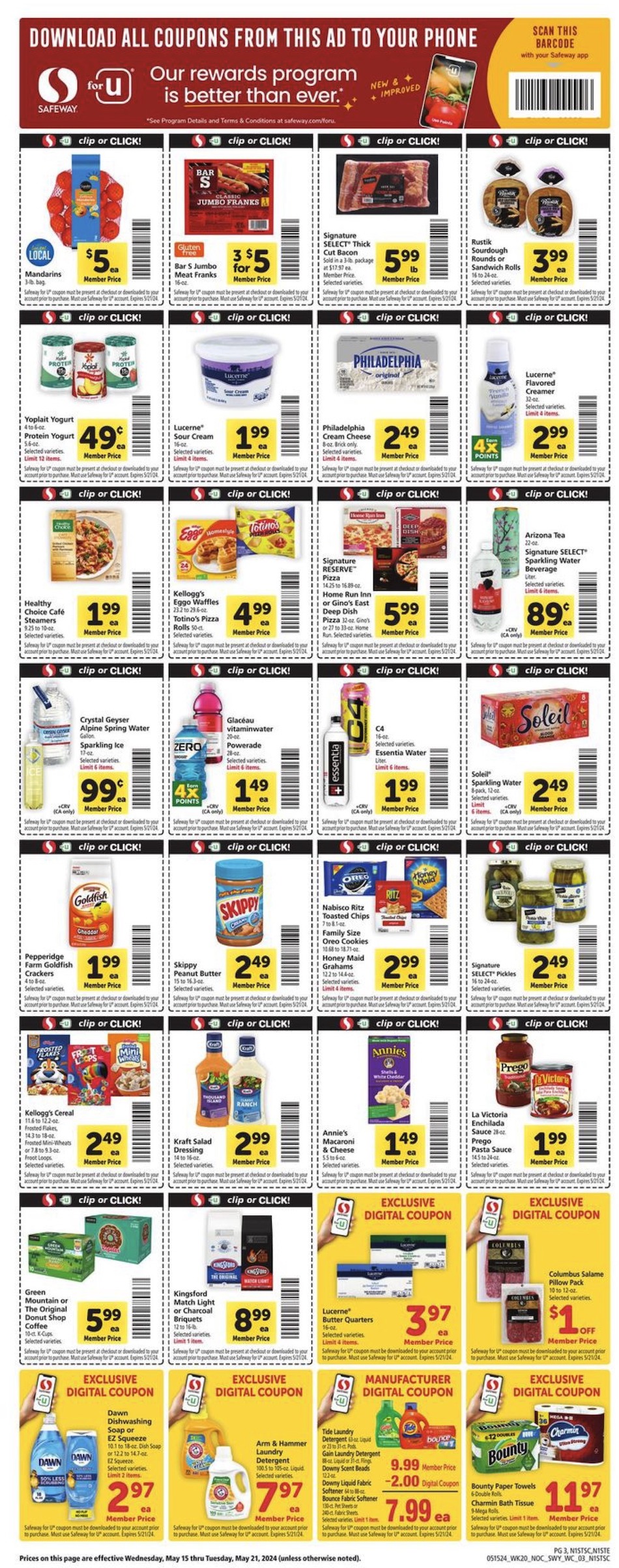 Safeway Weekly Ad 15th – 21st May 2024 Page 3