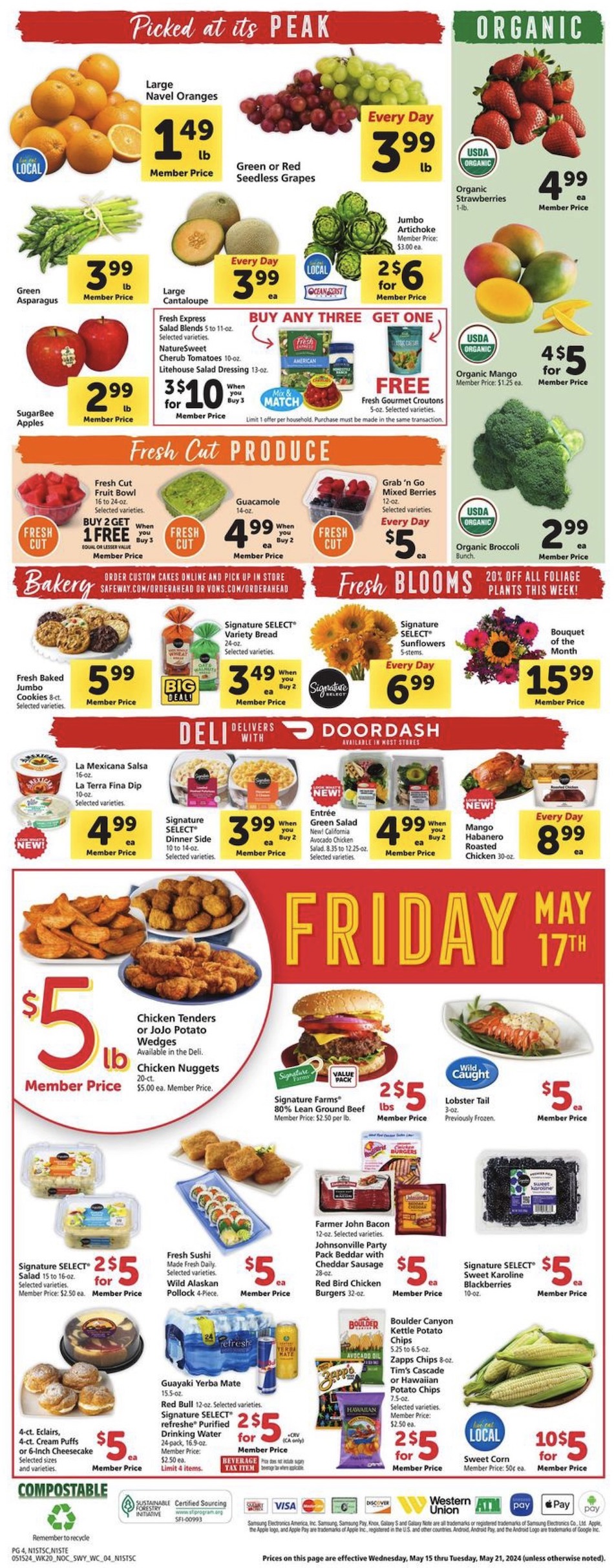 Safeway Weekly Ad 15th – 21st May 2024 Page 4