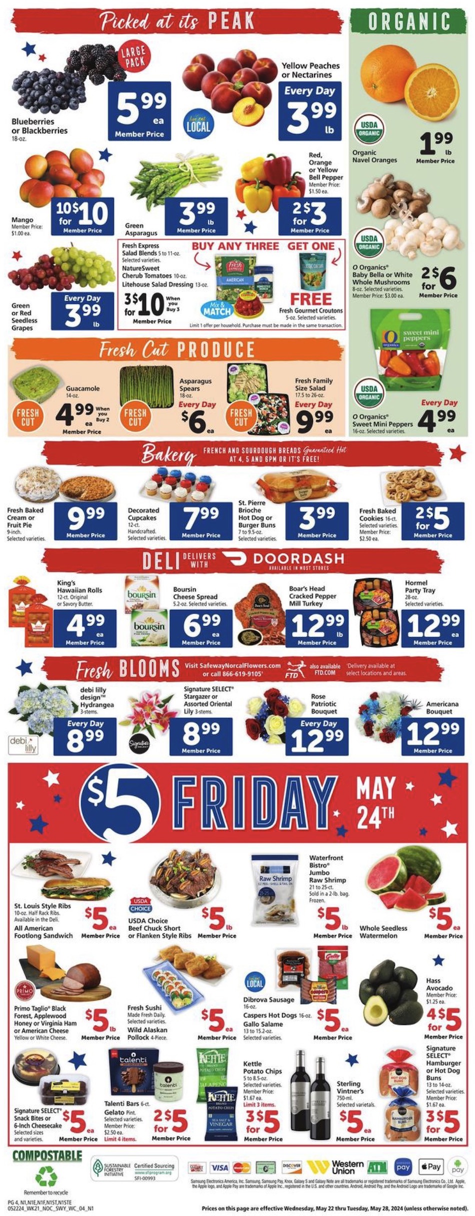Safeway Weekly Ad 22nd – 28th May 2024 Page 4