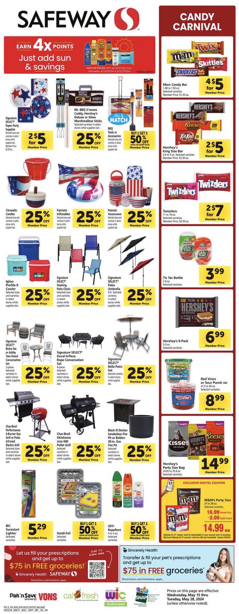 Safeway Weekly Ad 22nd – 28th May 2024 Page 5
