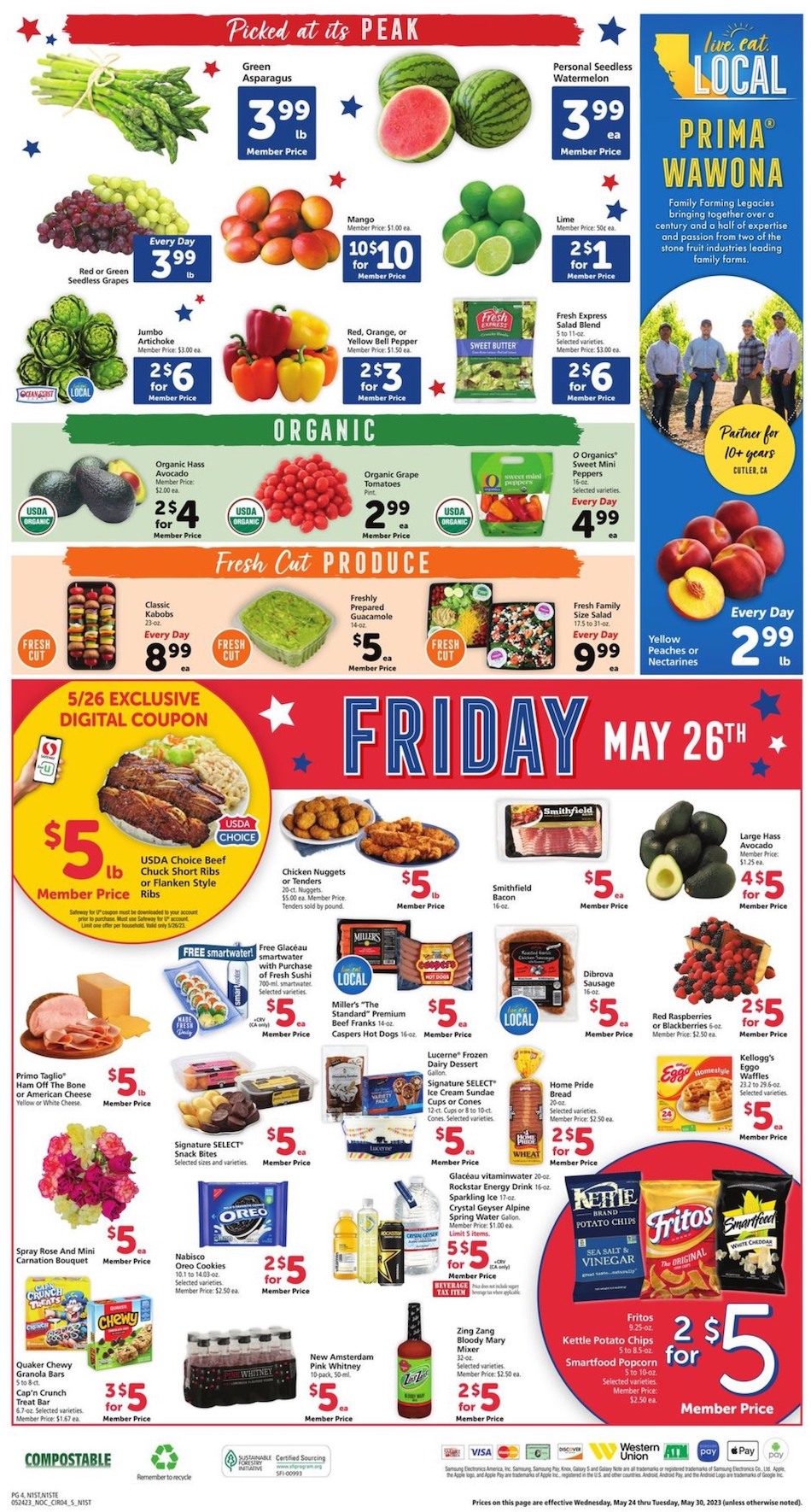 Safeway Weekly Ad 24th – 30th May 2023 Page 4