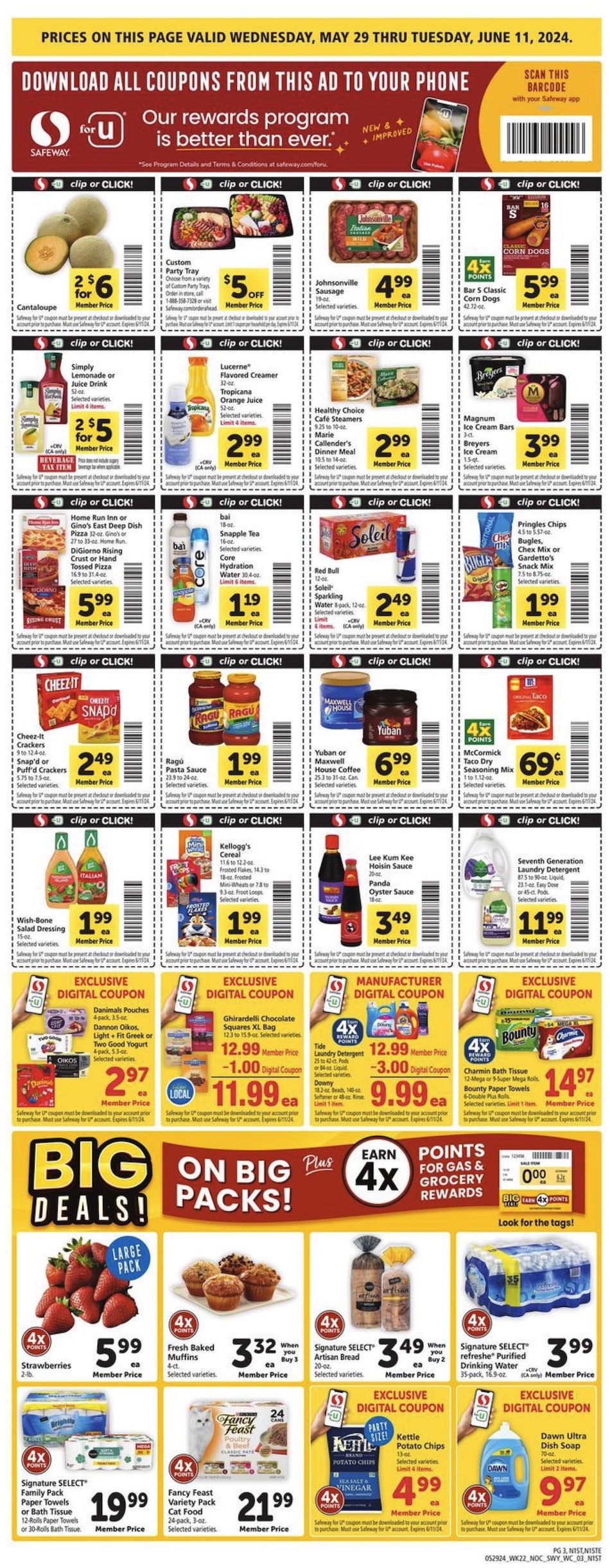 Safeway Weekly Ad 29th May – 5th June 2024 Page 3