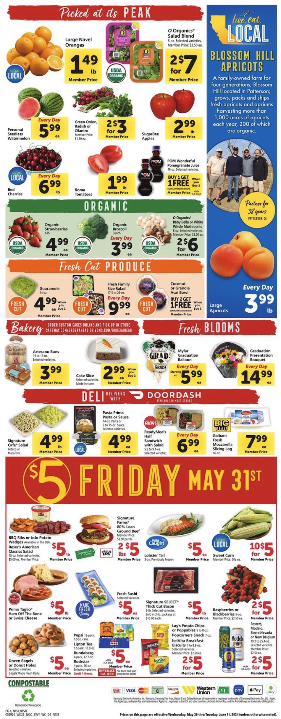 Safeway Weekly Ad 29th May – 5th June 2024 Page 4