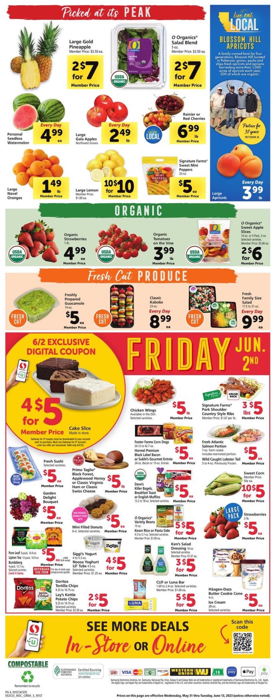 Safeway Weekly Ad 31st May – 6th June 2023 Page 4