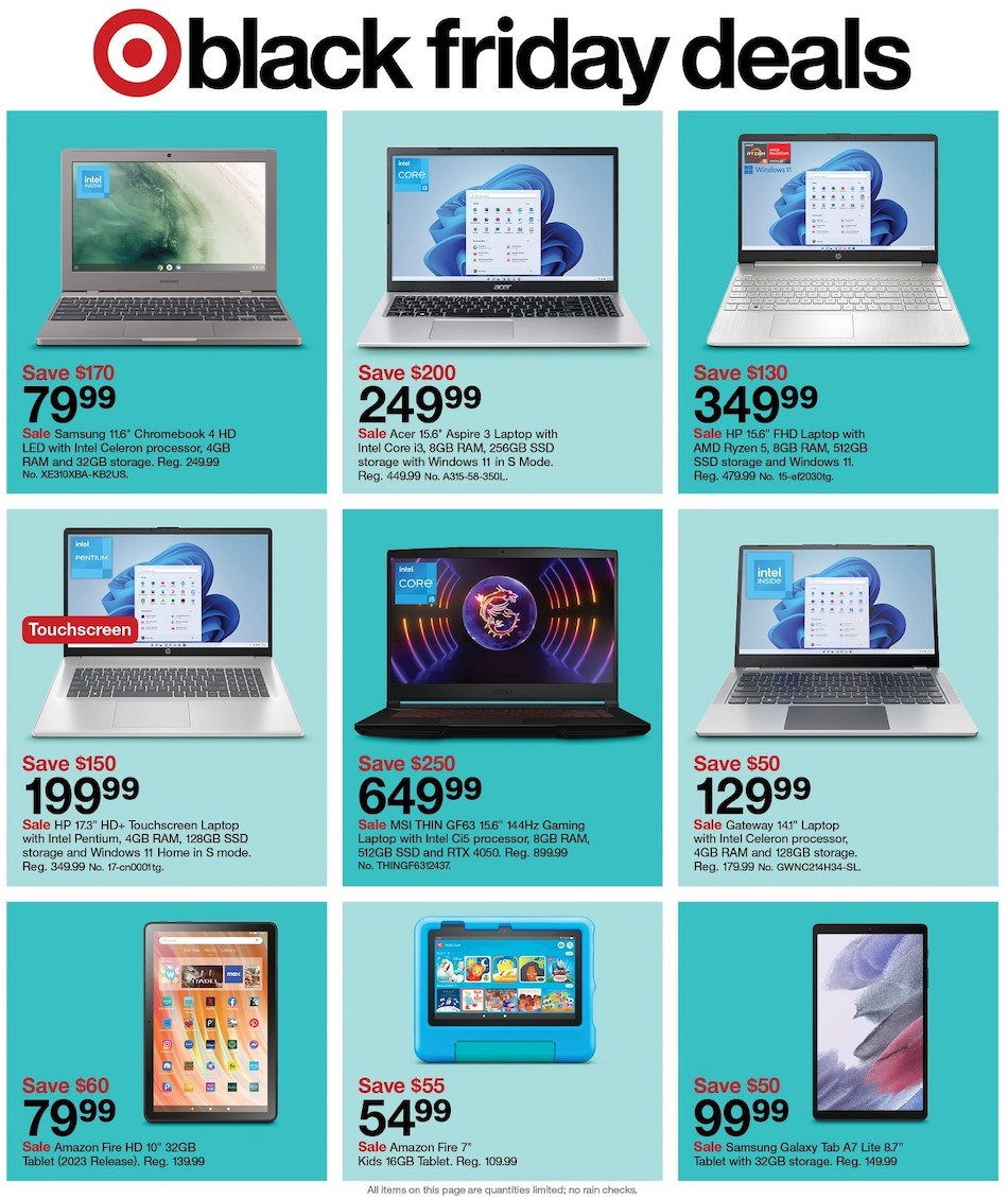 Target Black Friday Ad 19th – 25th November 2023 Page 16