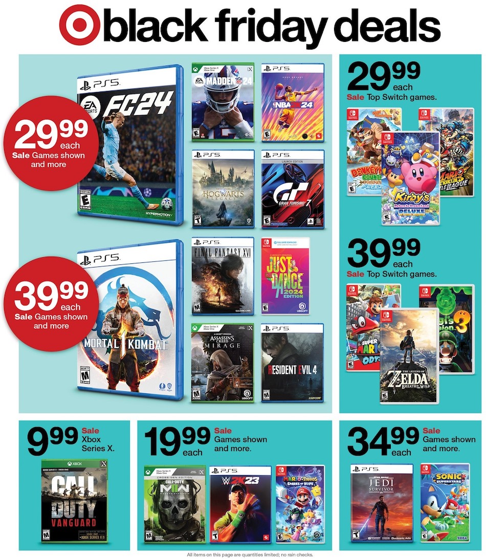 Target Black Friday Ad 19th – 25th November 2023 Page 3